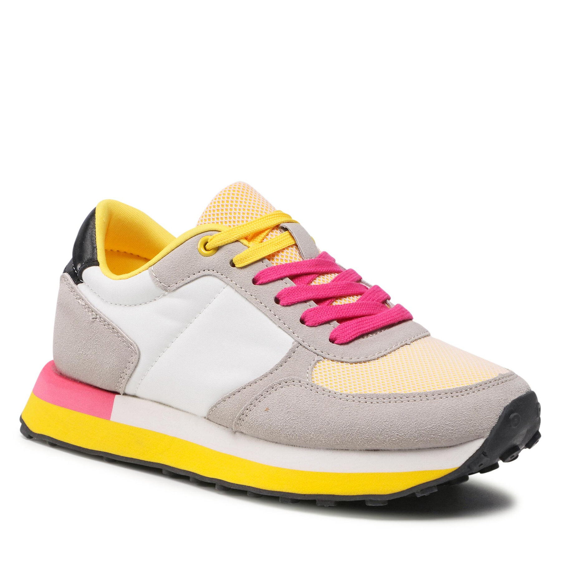 Sneakers Nylon Red WAG1190701A Mix epantofi.ro imagine noua