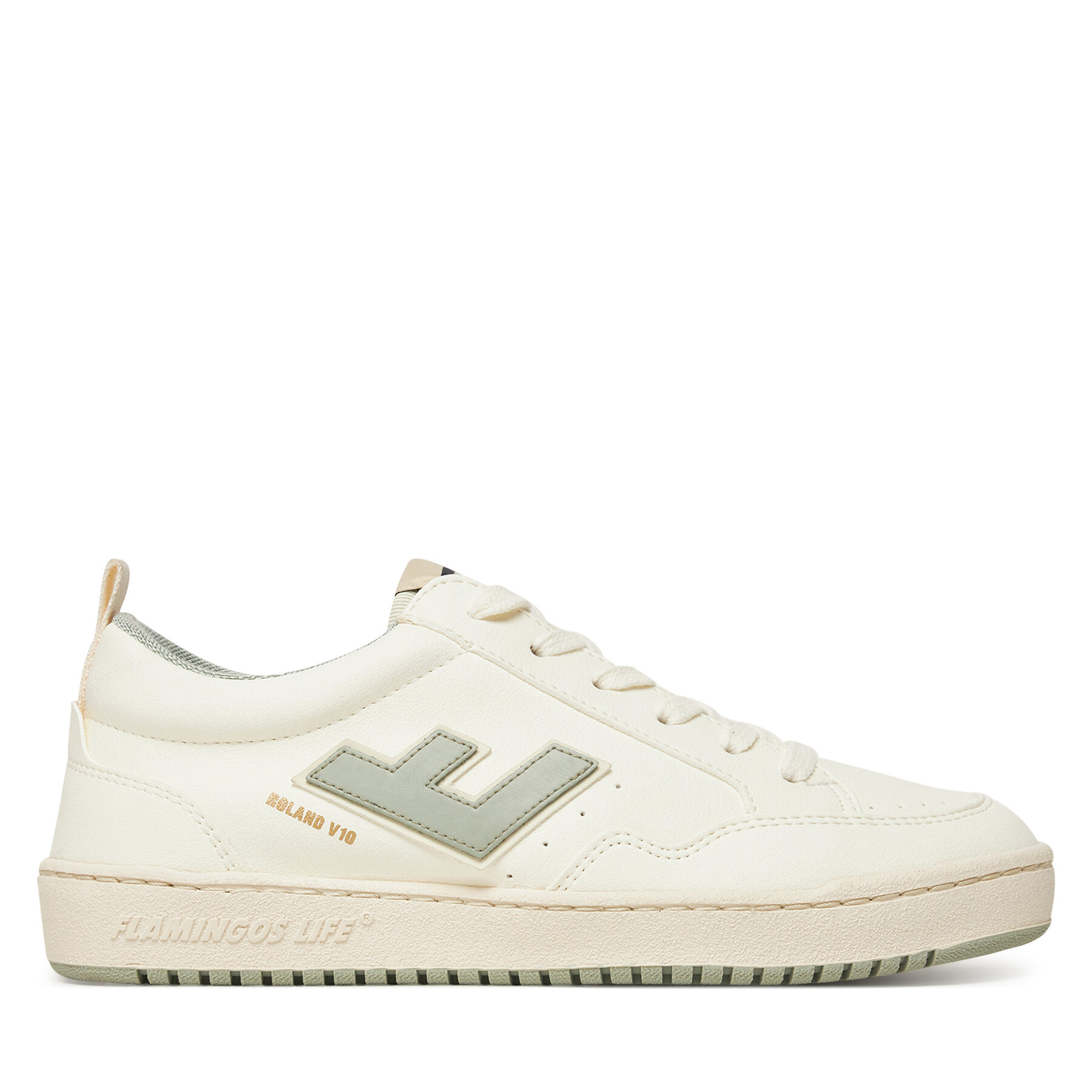Sneakers Flamingos Life Roland V.10 Bianco