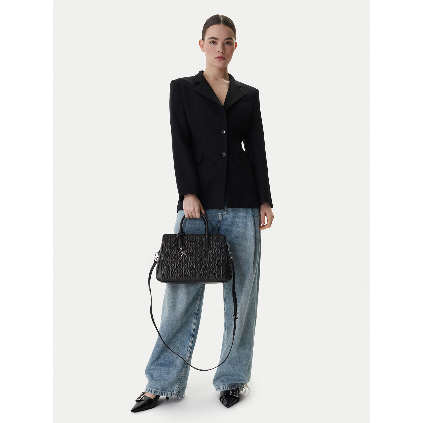 Torbica MICHAEL Michael Kors 30R6S9IS2T Crna