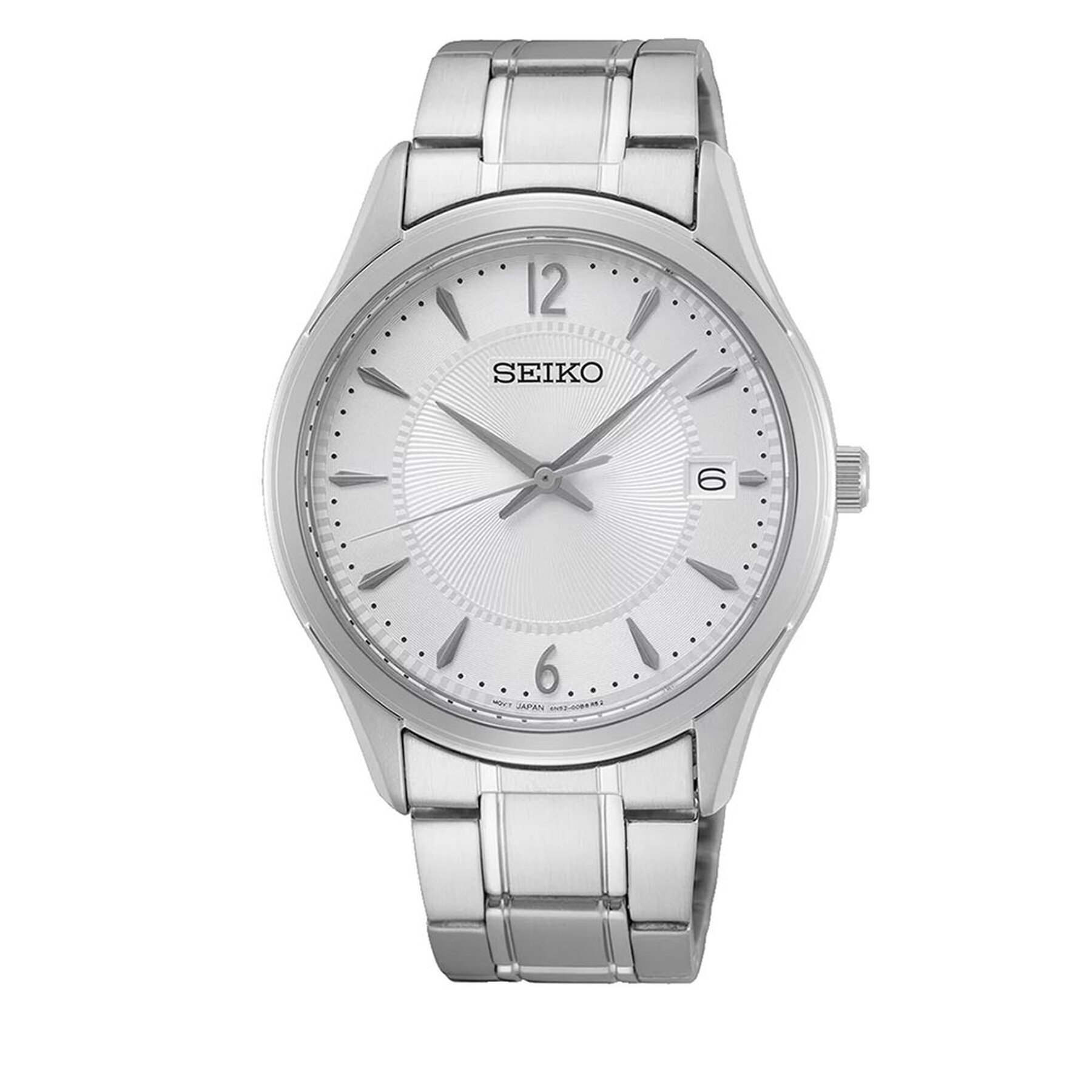 

Годинник Seiko Classic Quartz SUR417P1 Silver, Срібний