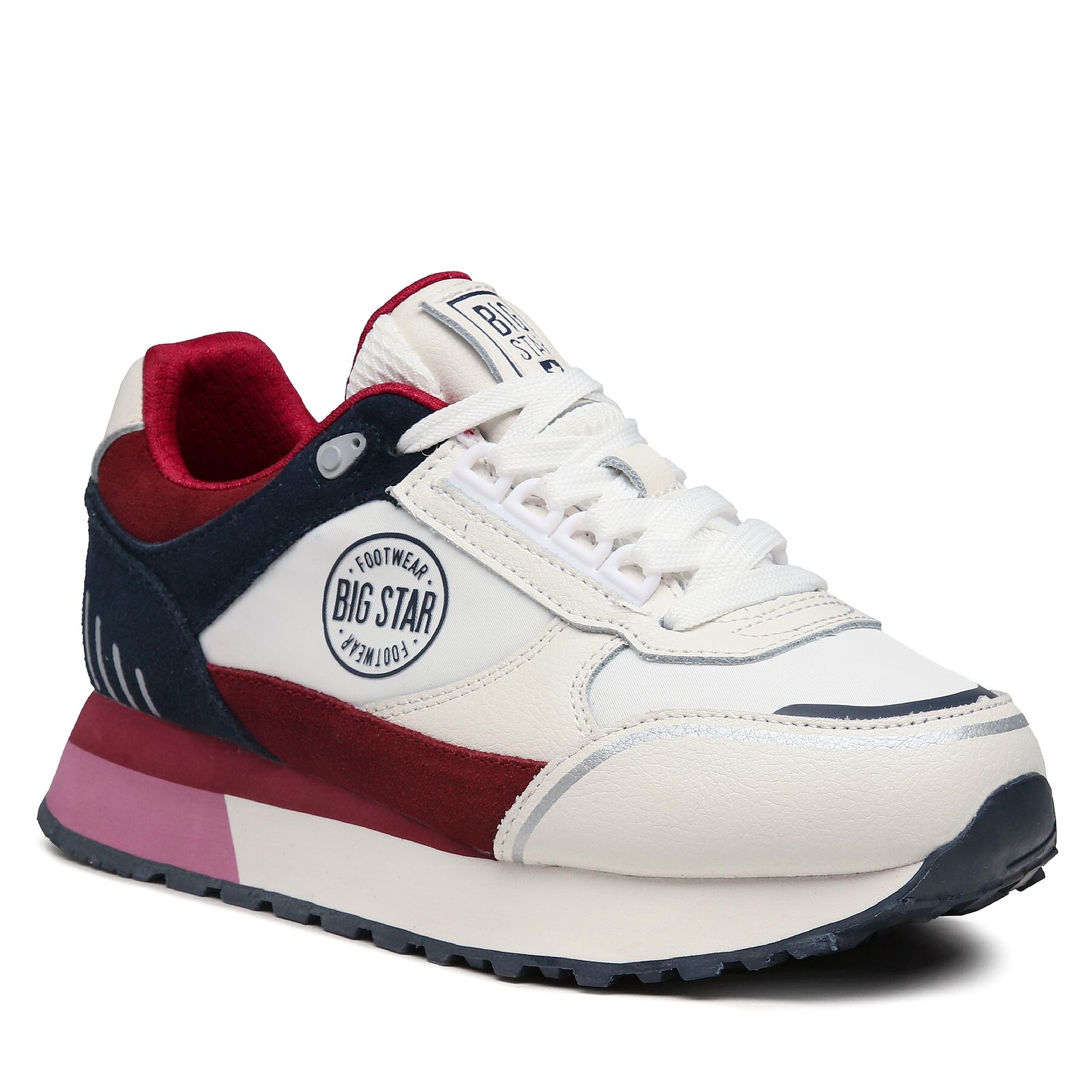Big Star Shoes LL274369 White/Navy/Red – Сникърси