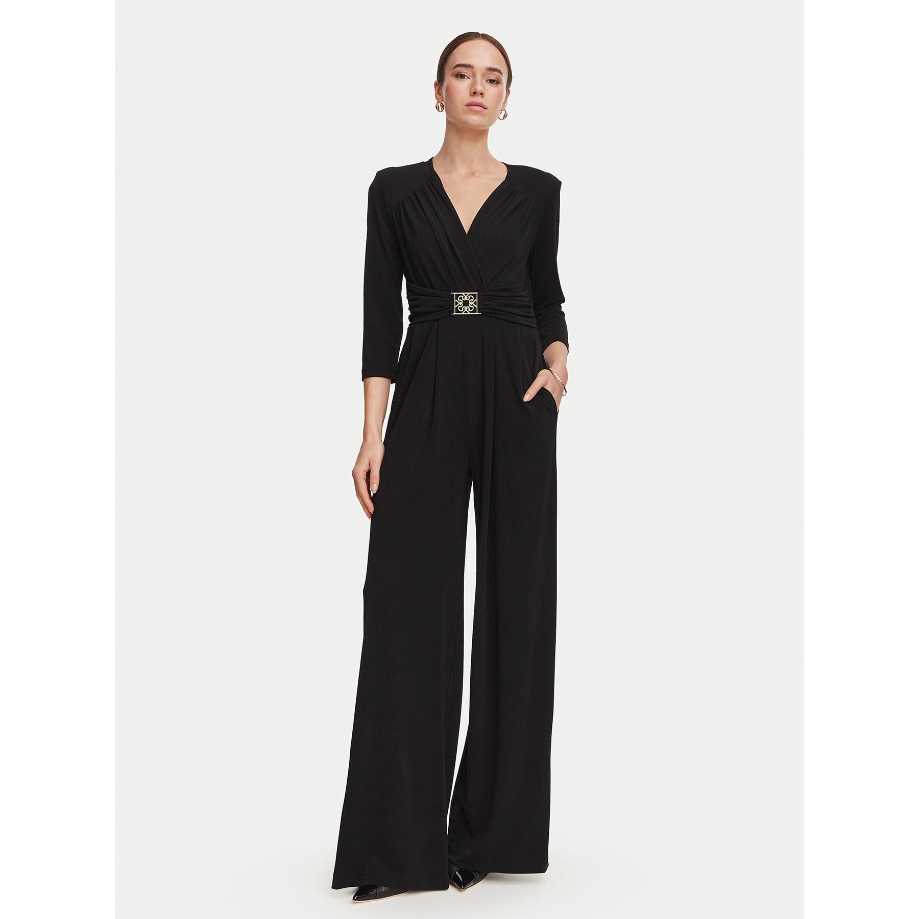 Rinascimento Jumpsuit CFC0131091003 Schwarz Regular Fit