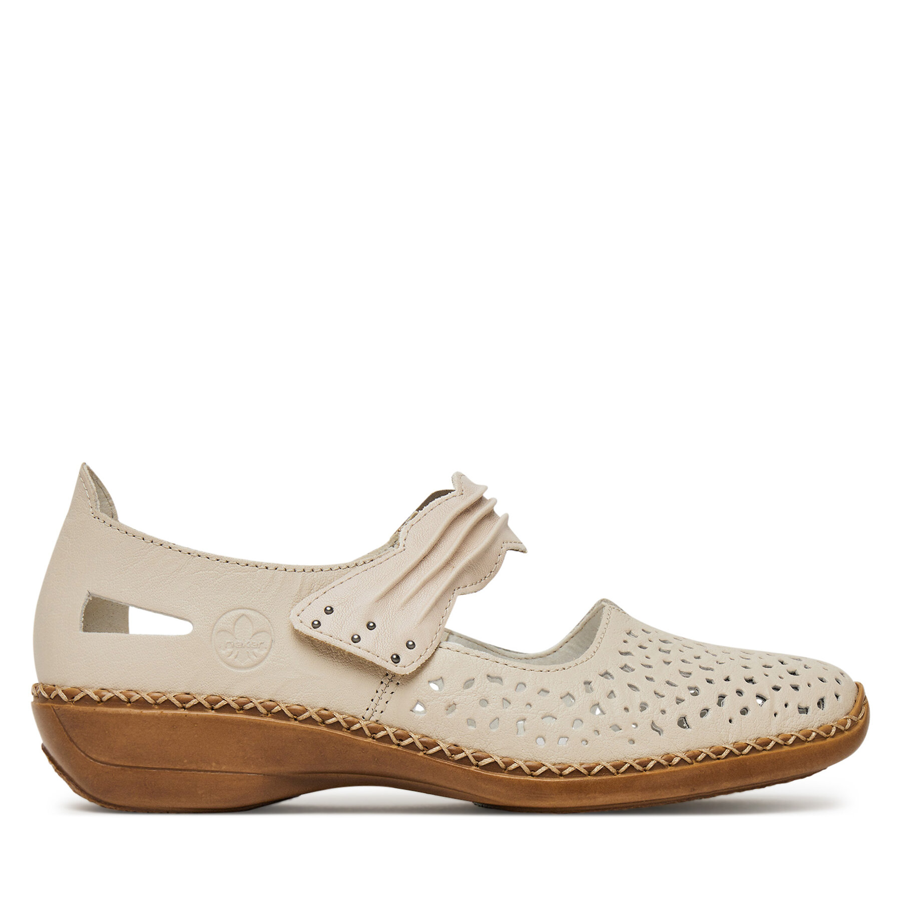 Pantofi Rieker 41399-60 Bej