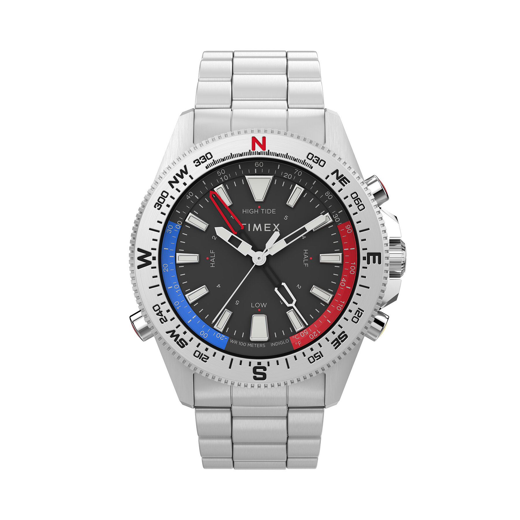 Hodinky Timex TW2V41800 Strieborná