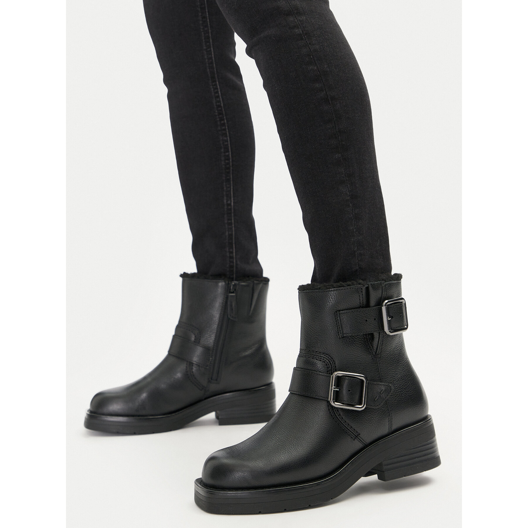Botine Clarks Rebelle Buckle 26178891 Negru
