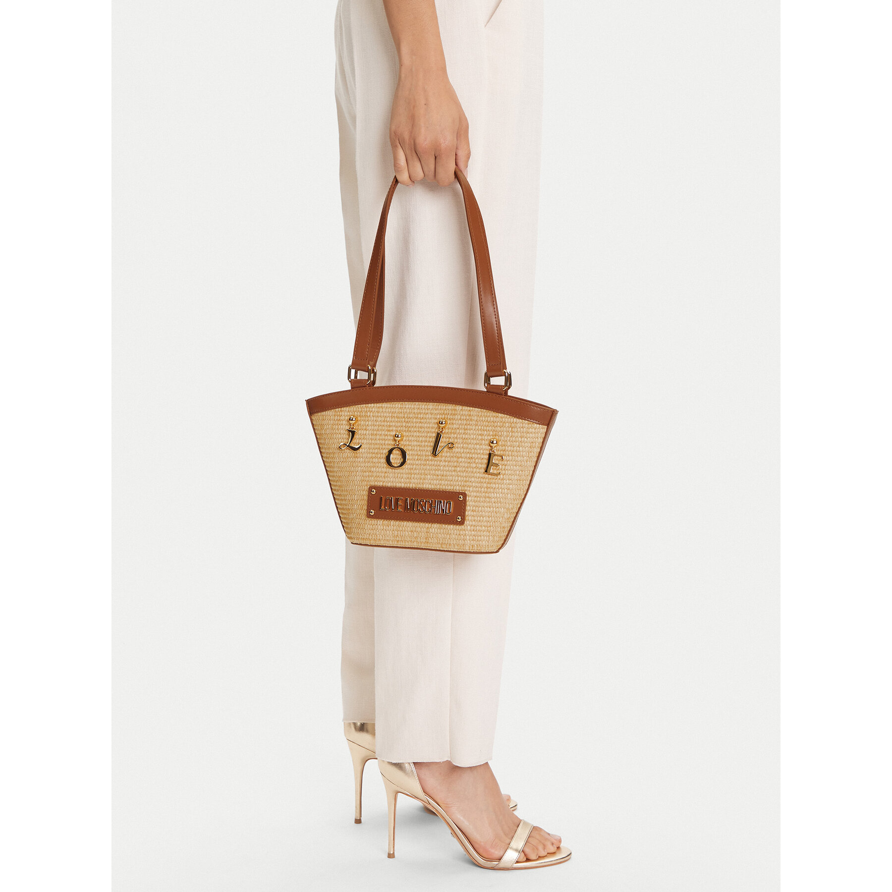 Táska LOVE MOSCHINO JC4284PP0MKN110A Barna
