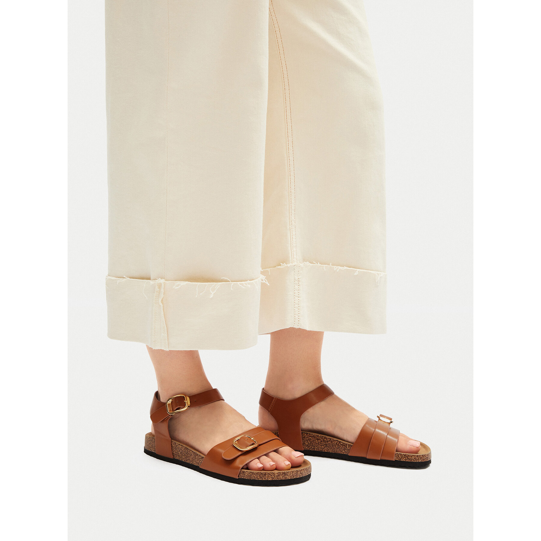 Sandali JENNY YLD-P9118 Rjava