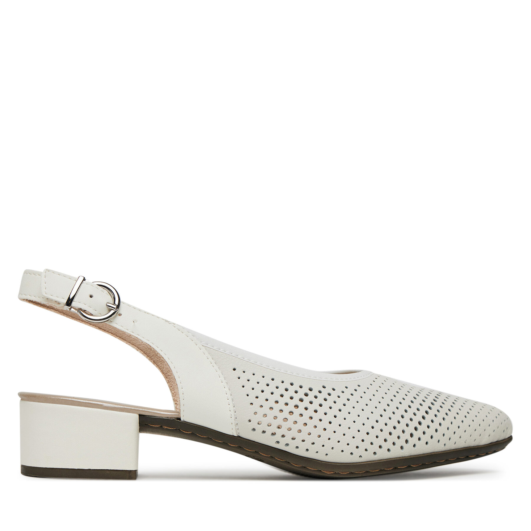 Γοβάκια Rieker 47066-80 Λευκό