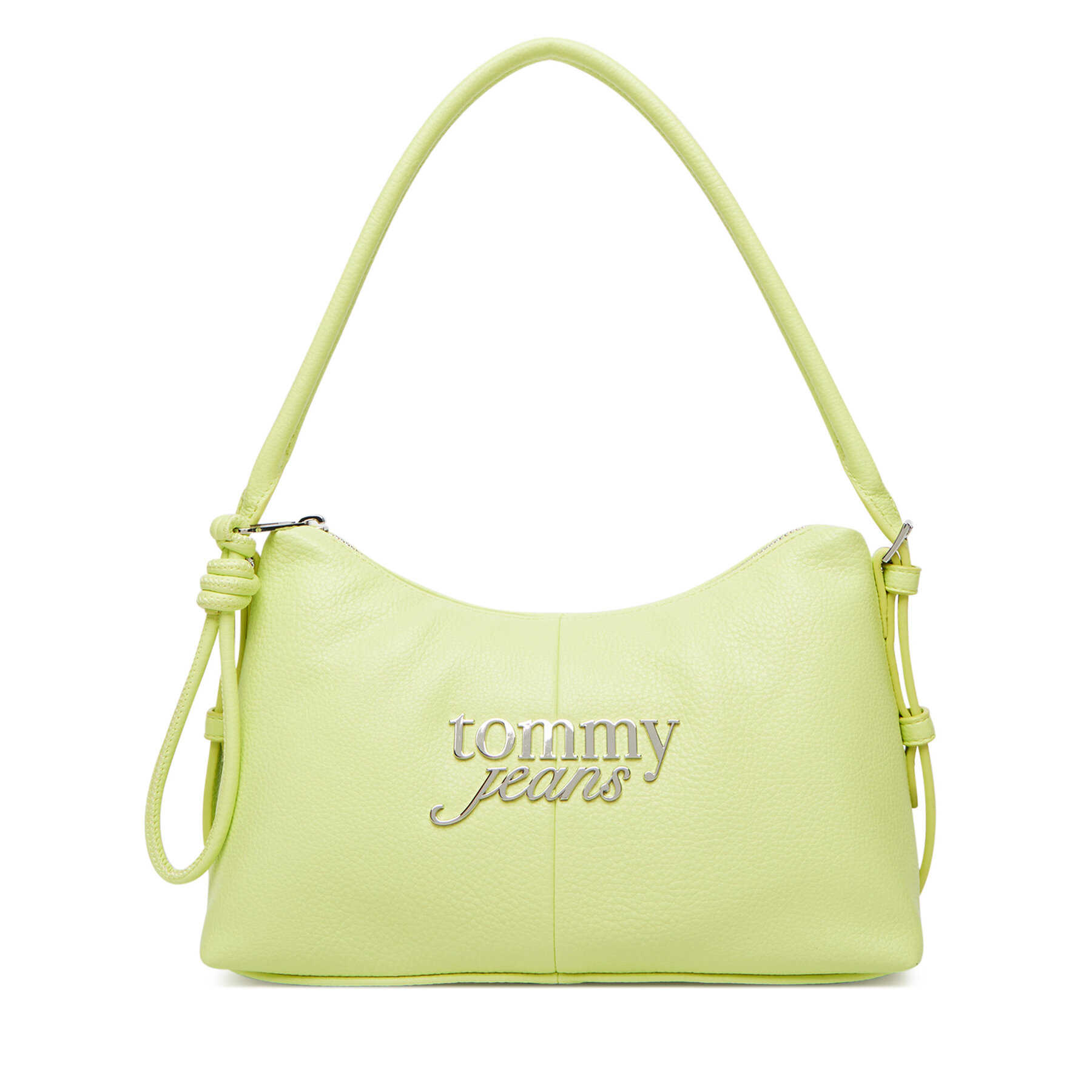 Τσάντα Tommy Jeans Metal Logo Shoulder Bag AW0AW18468 Πράσινο