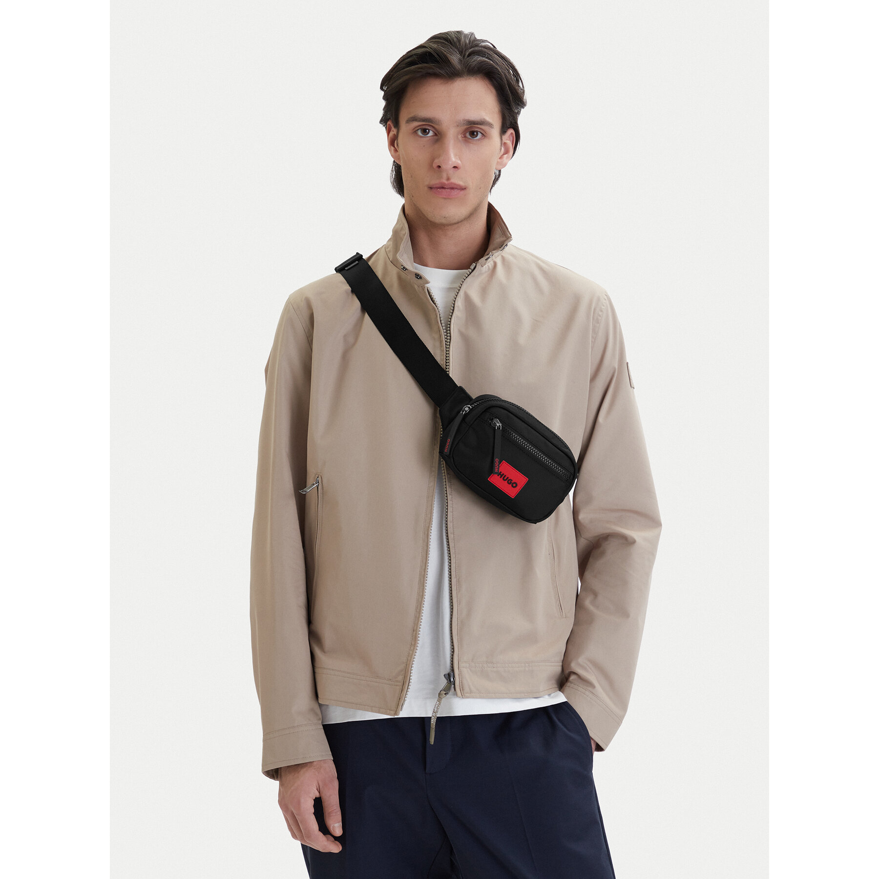 Τσαντάκι Μέσης﻿ HUGO Ethon 3.0N_Bumbag Fl 50558492 Μαύρο