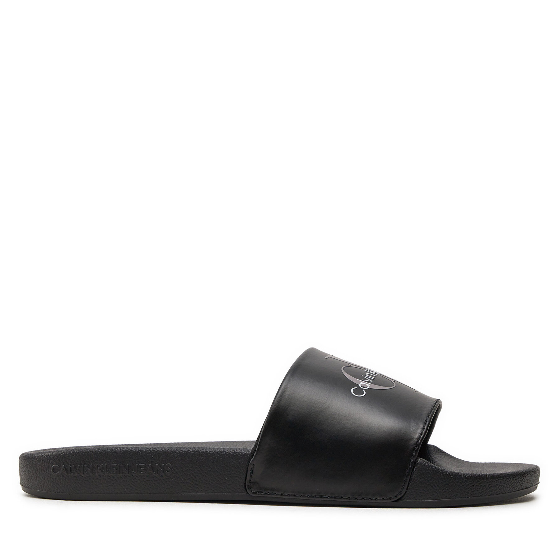 Damen Pantoletten Calvin Klein Jeans, Schuhgröße 36, Schwarz, Slide Ny Pearl YW0YW01243