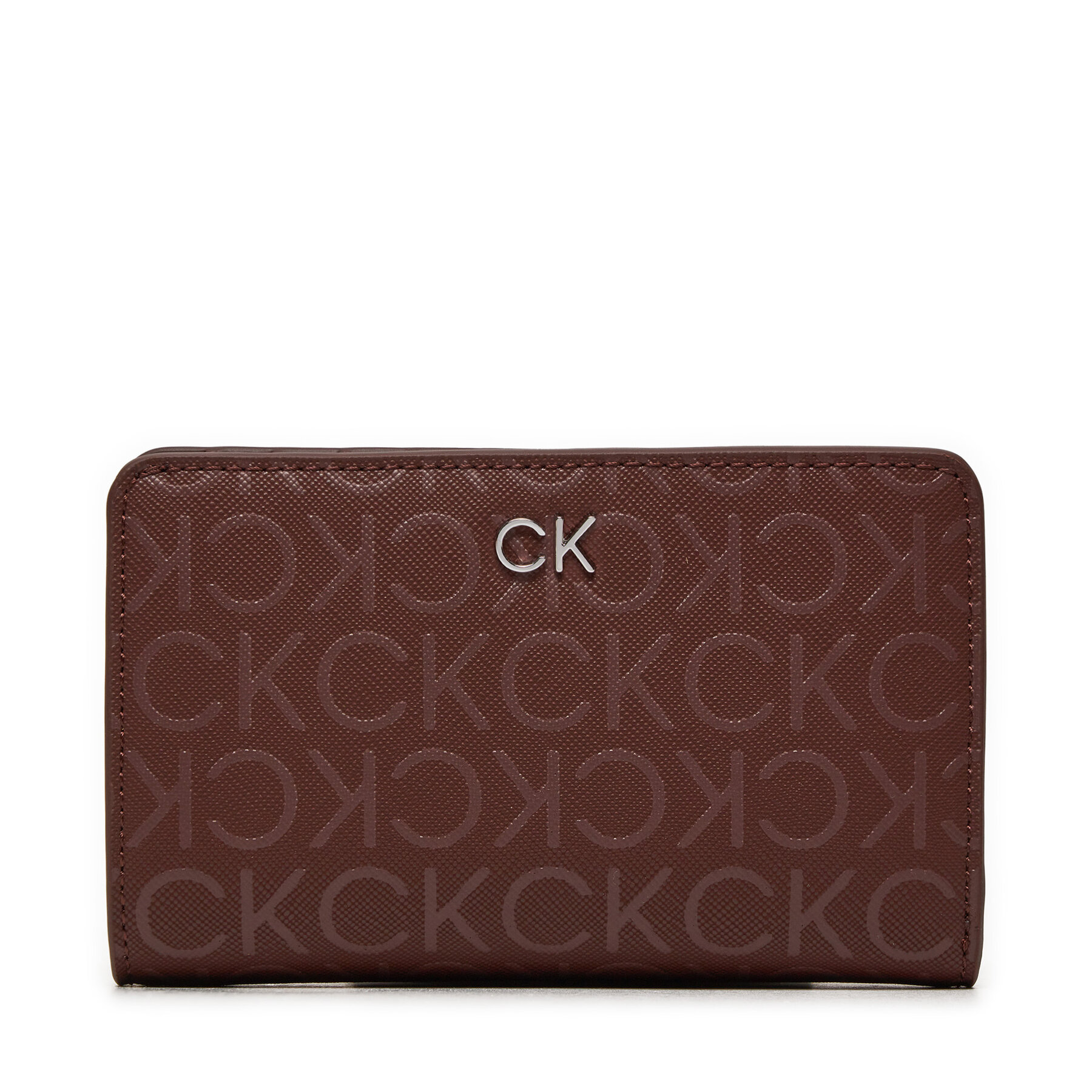 Portefeuille femme grand format Calvin Klein Ck Daily Md K60K612683 Marron