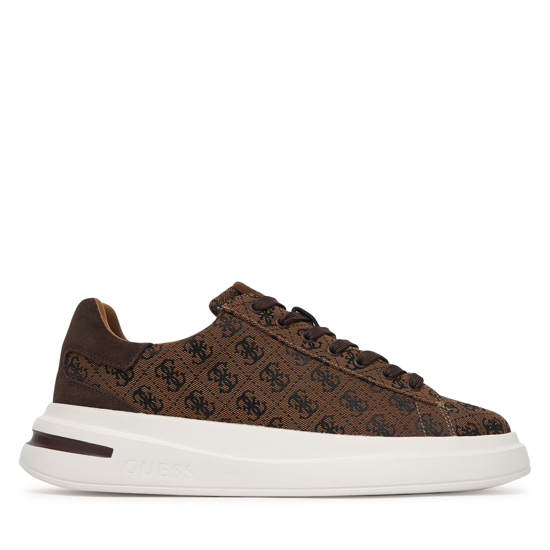 Sneakersy Guess FMJEBA FAL12 Hnedá