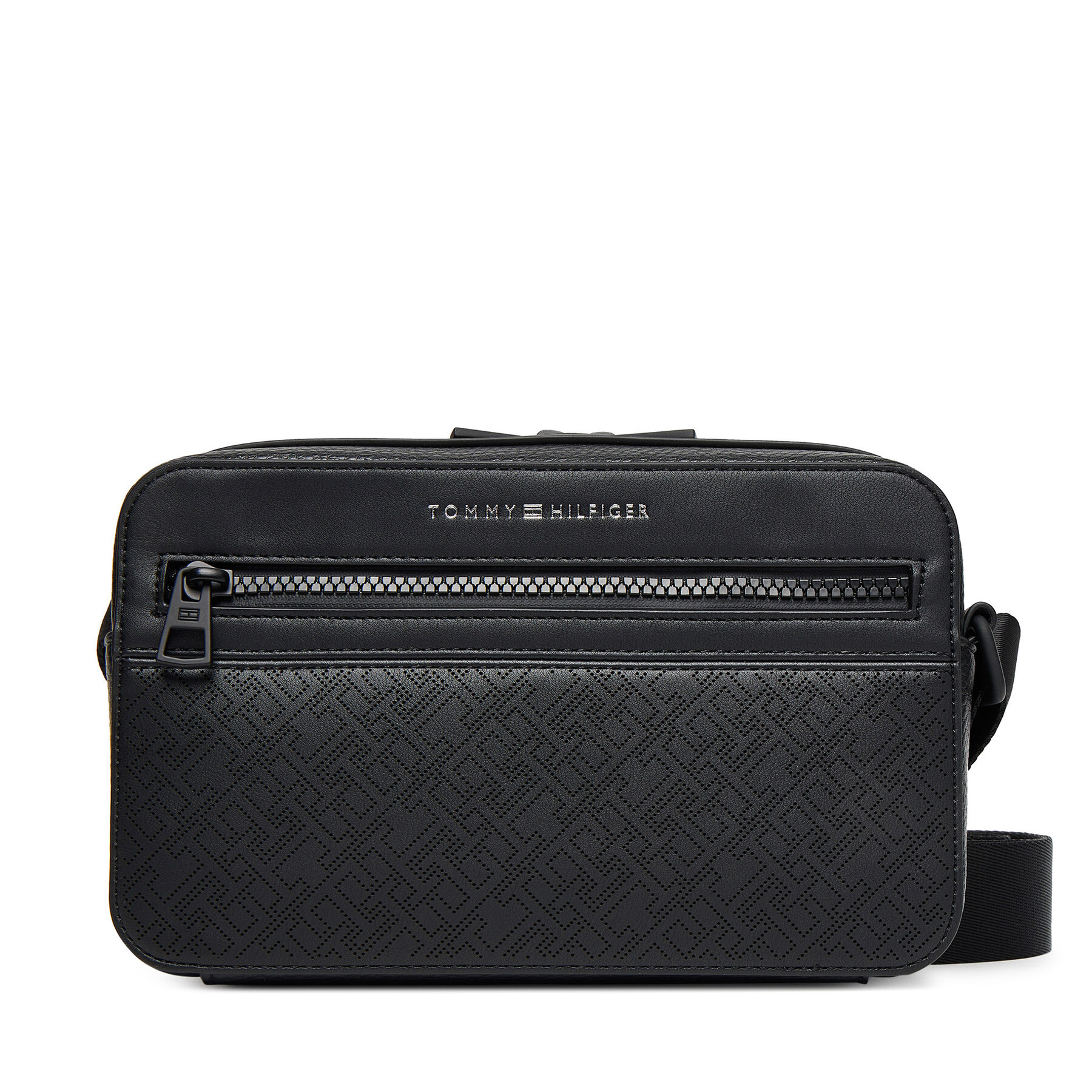 Borsellino Tommy Hilfiger Th Monogram Ew Reporter AM0AM13837 Nero