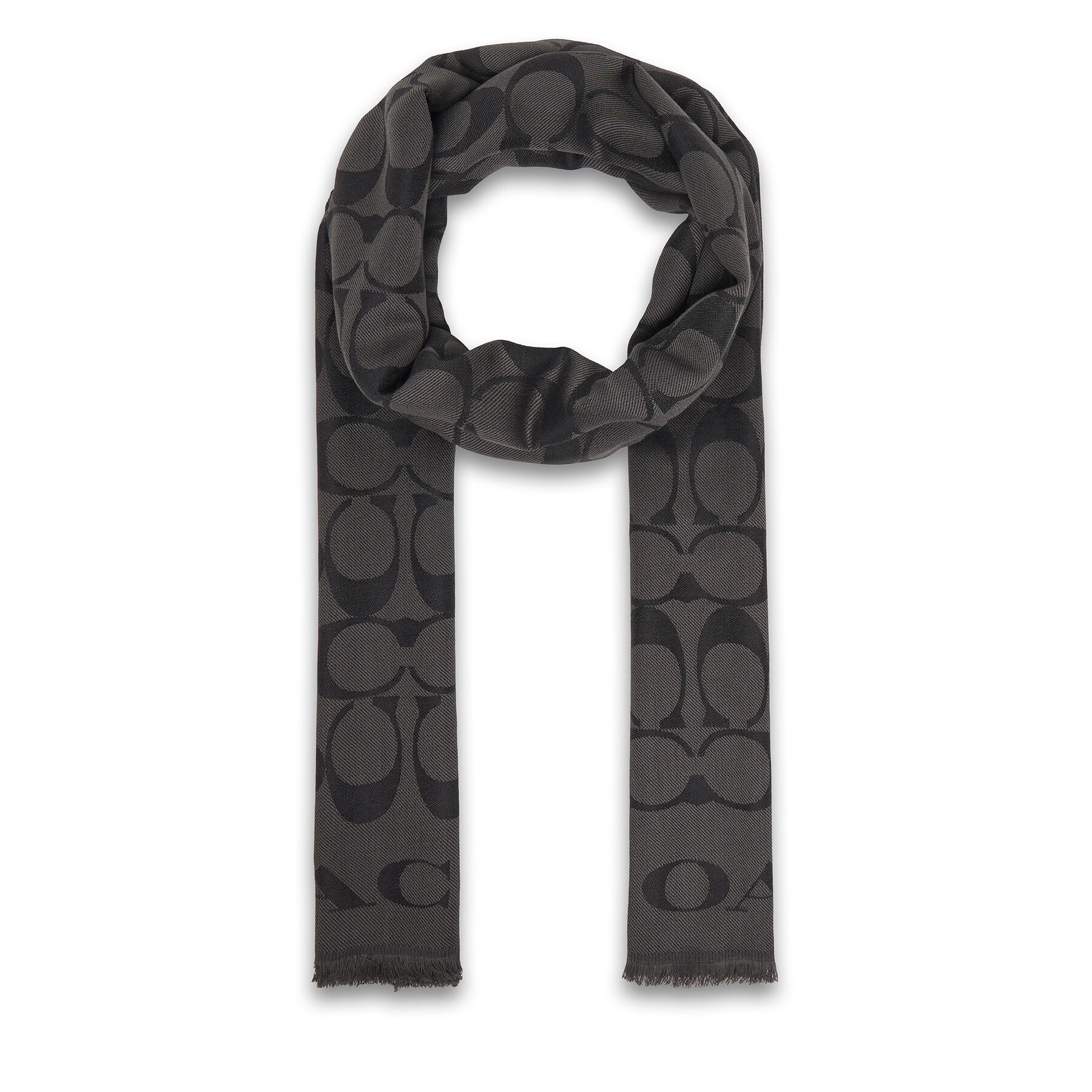 Зимен шал Coach 29CB690 Черен