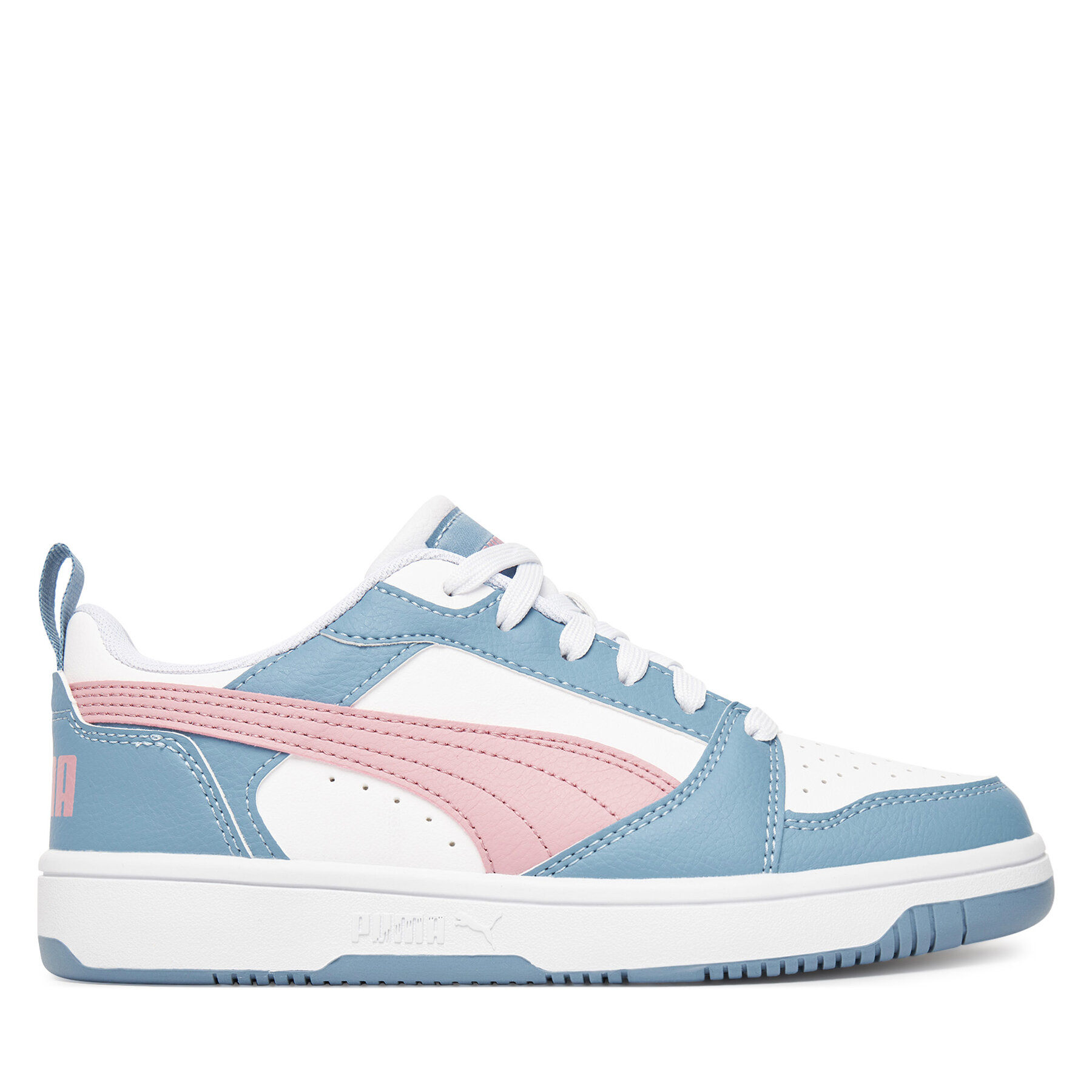 Puma Chlapec Sneakersy, Rozmer: 39, Biela, Rebound V6 Lo Jr 393833 30