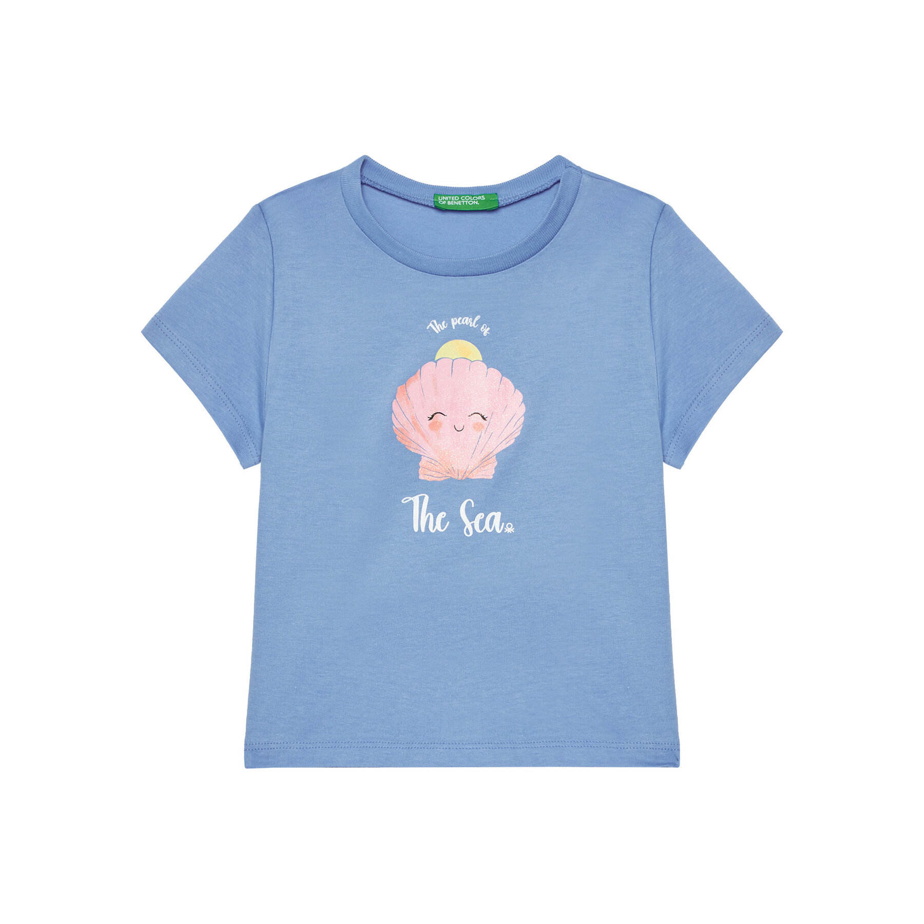 United Colors Of Benetton T-shirt 3I1XG10JJ Blu Regular Fit