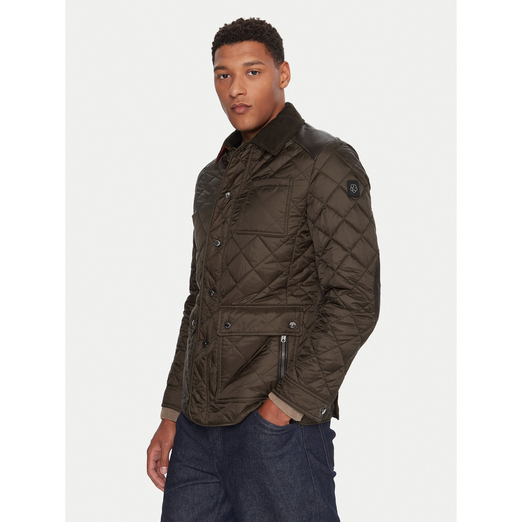 Milestone Übergangsjacke MSSantos 530400 60655 Khakifarben Regular Fit