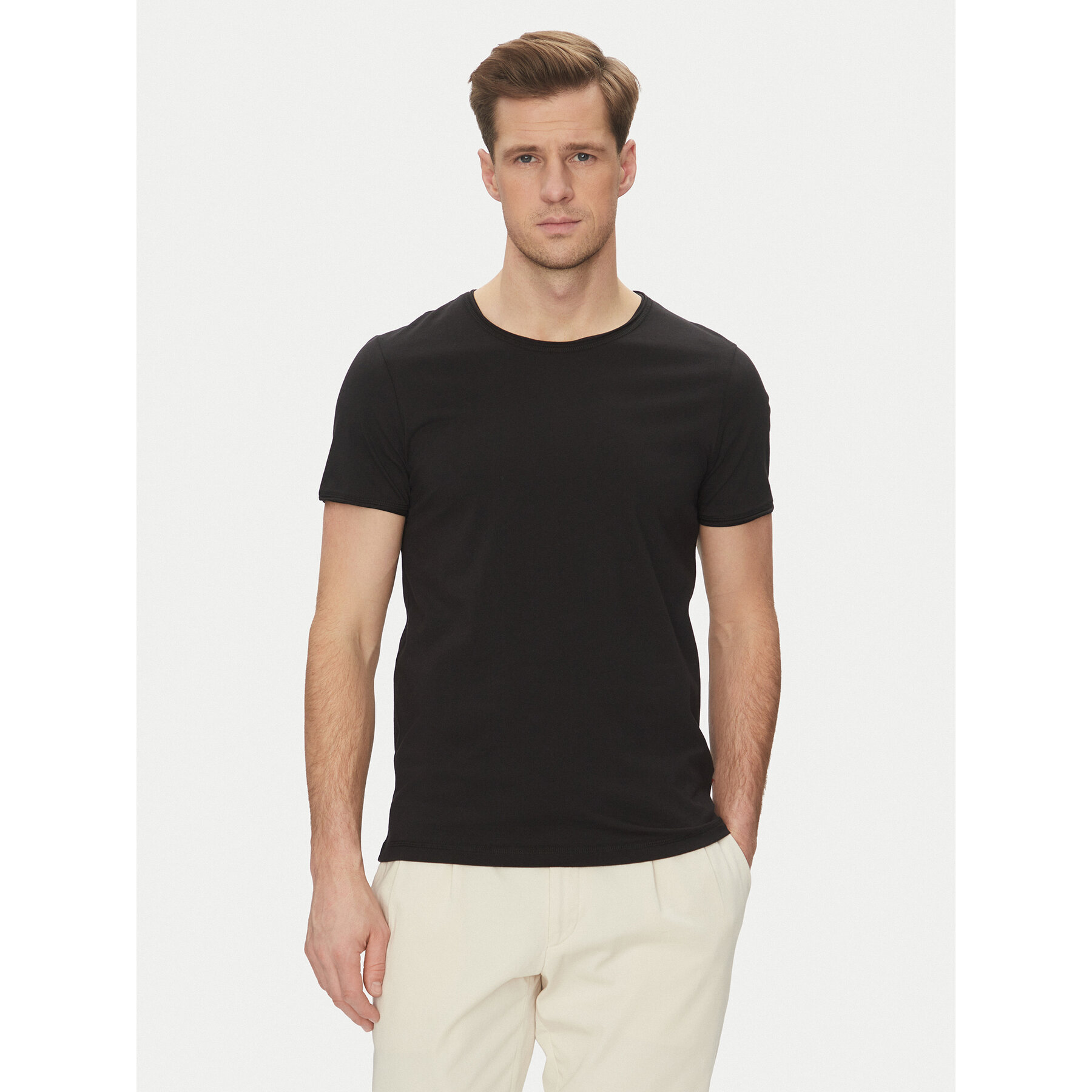 JOOP! Jeans T-Shirt 15 JJJ-12Caspian 30045667 Μαύρο Modern Fit