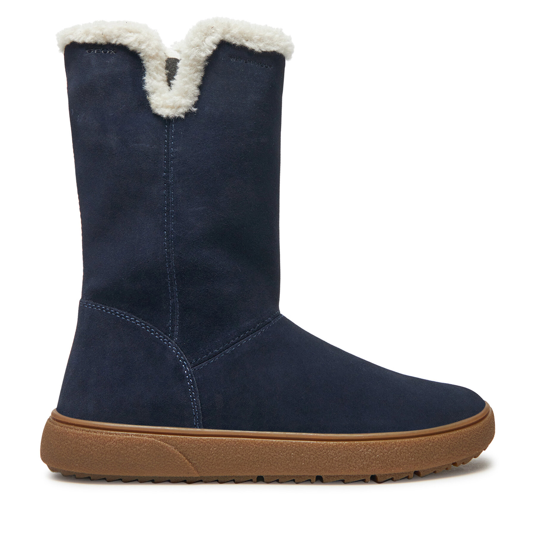 Čižmy Geox J Theleven Girl Wpf J46HYA 00022 C4021 S Tmavomodrá