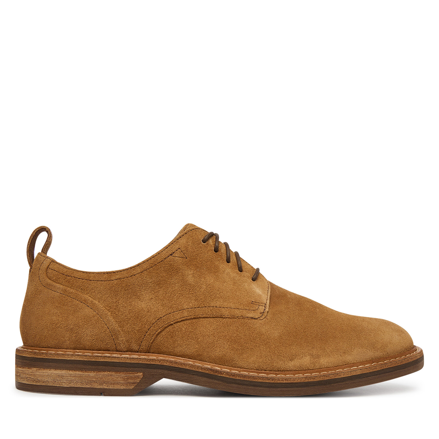 Félcipő Clarks Aldwin Lace 26186448 Barna