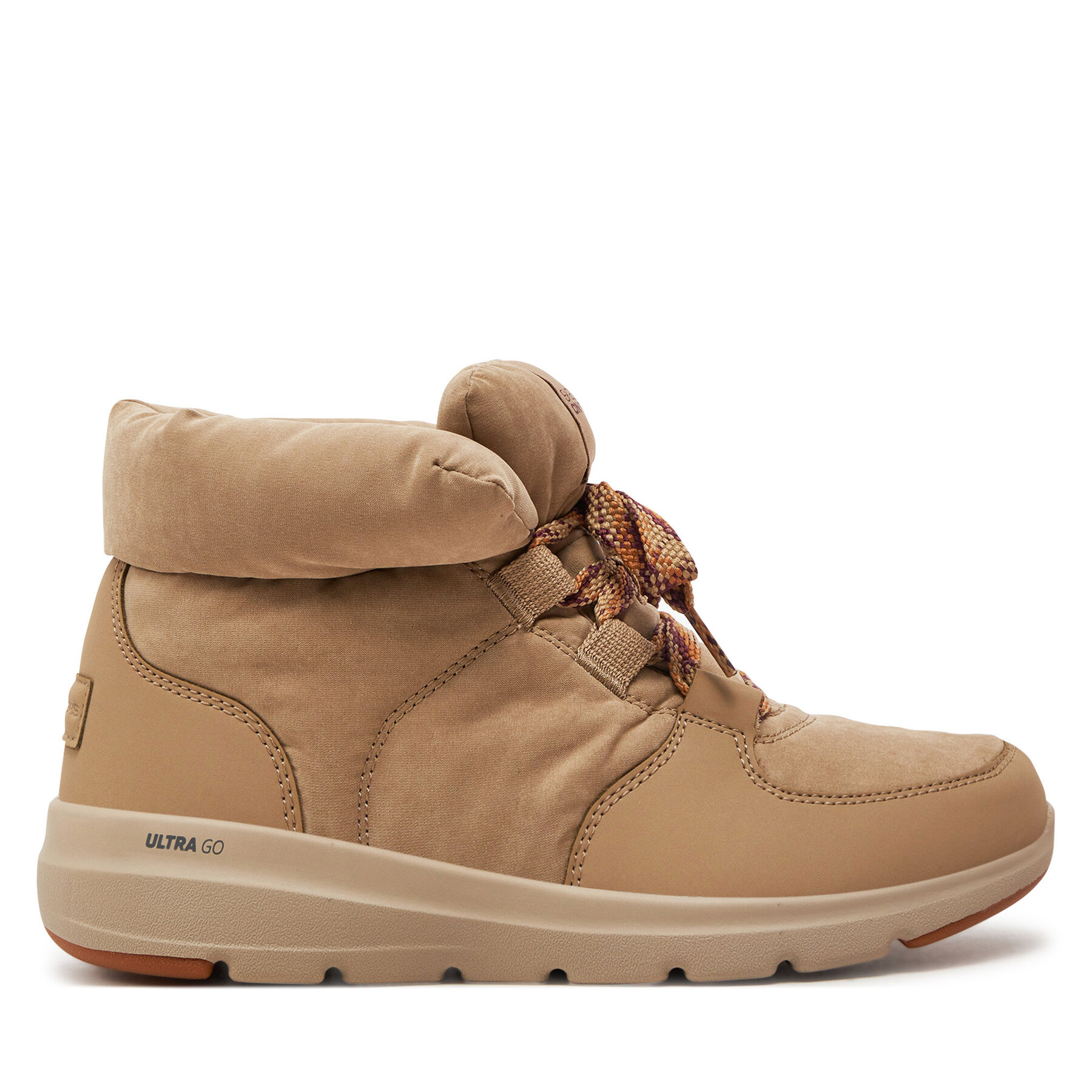 Kotníková obuv Skechers Glacial Ultra - Trend Up 144194 Béžová