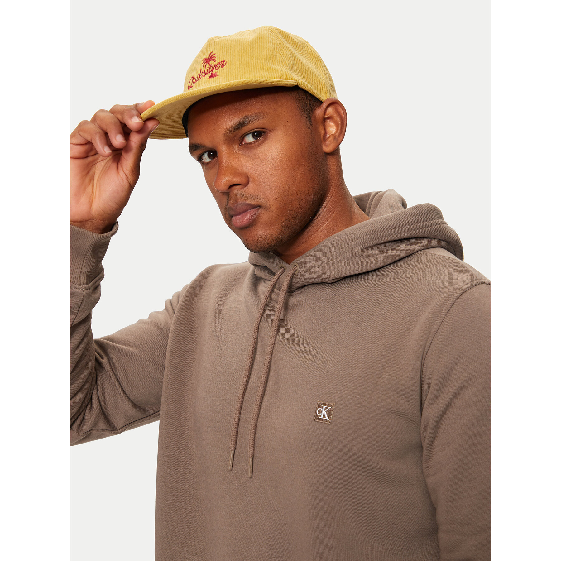 Gorra con visera Quiksilver AQYHA05458 Amarillo