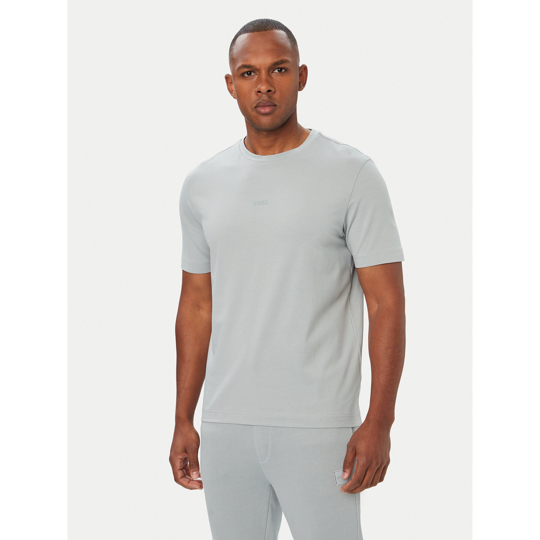 BOSS T-Shirt TChup 50473278 Grau Regular Fit