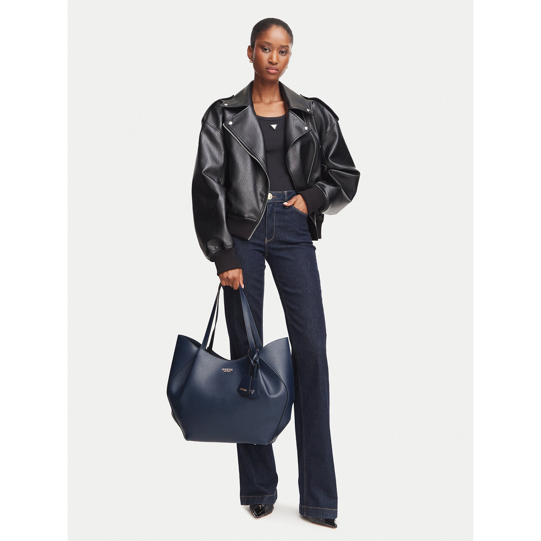 Torbica Guess Amorette HWBG78 98240 Tamnoplava