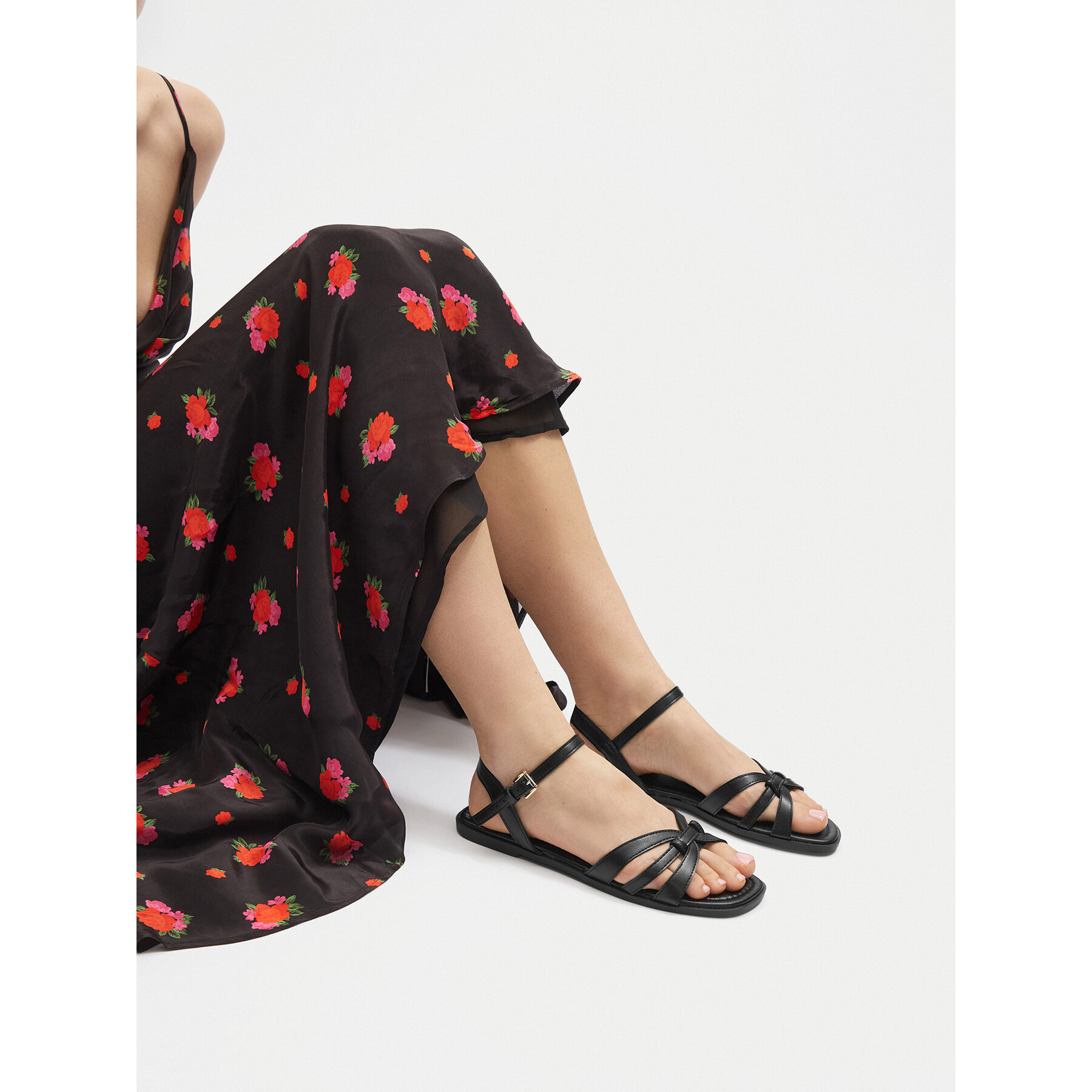 Σανδάλια JENNY SXH1385-24 Μαύρο