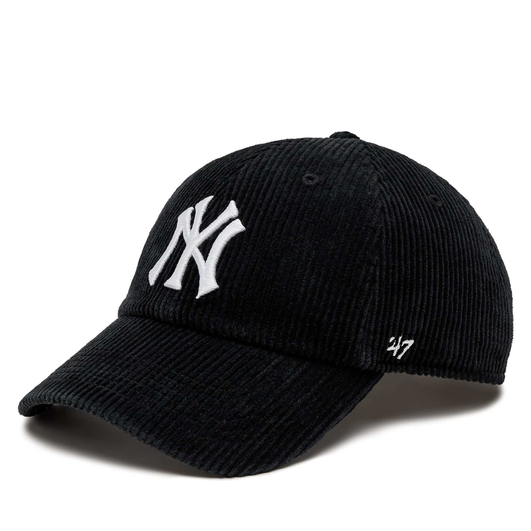 Baseball sapka 47 Brand MLB New York Yankees Thick Cord 47 B-THCKC17EWS-BK Fekete