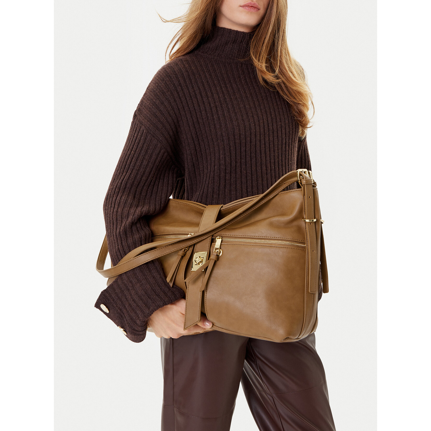 Τσάντα Gino Rossi CEO-AIDA-RX8858 Μπεζ