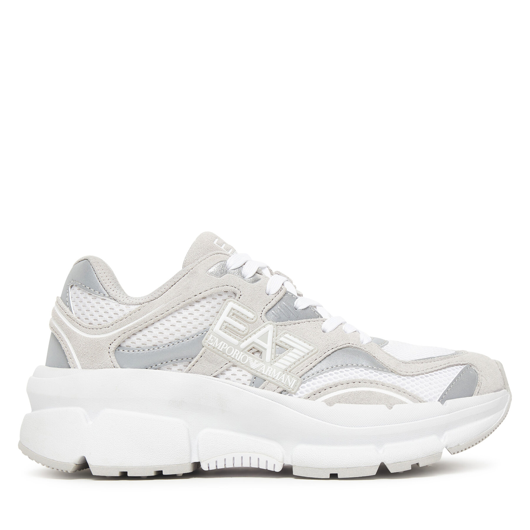 Sneakersy EA7 Emporio Armani X8X237 XK425 MZ203 Sivá