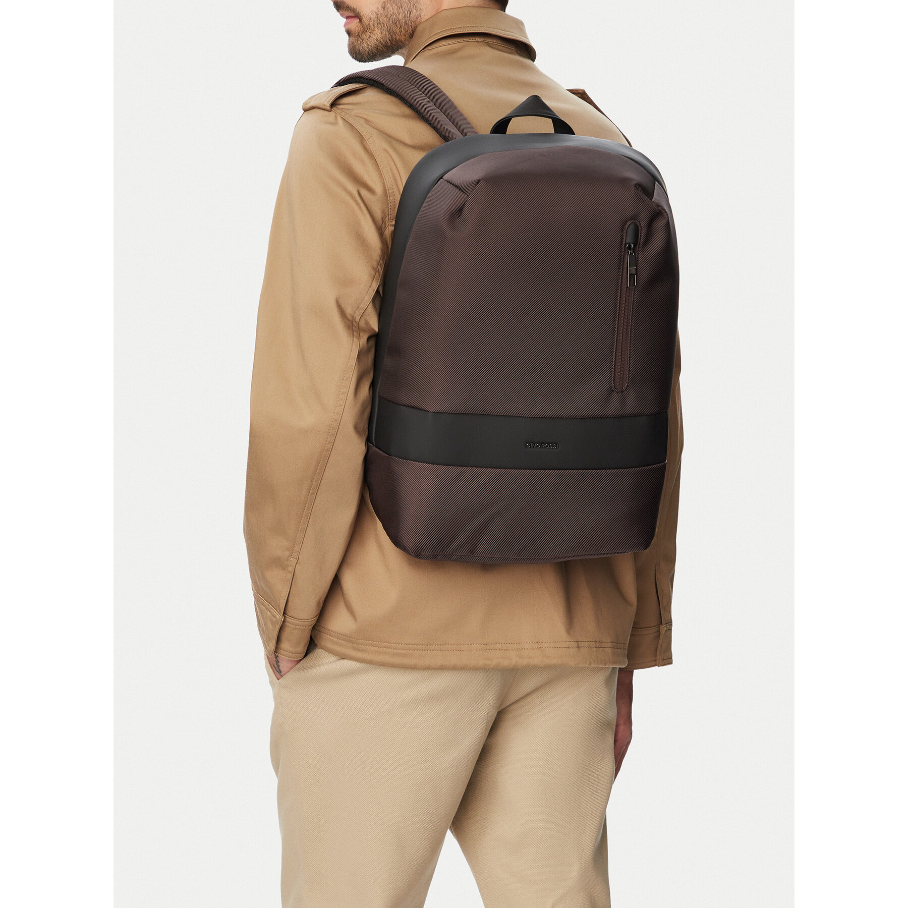 Rucsac GINO ROSSI C-LA321-973 Maro închis