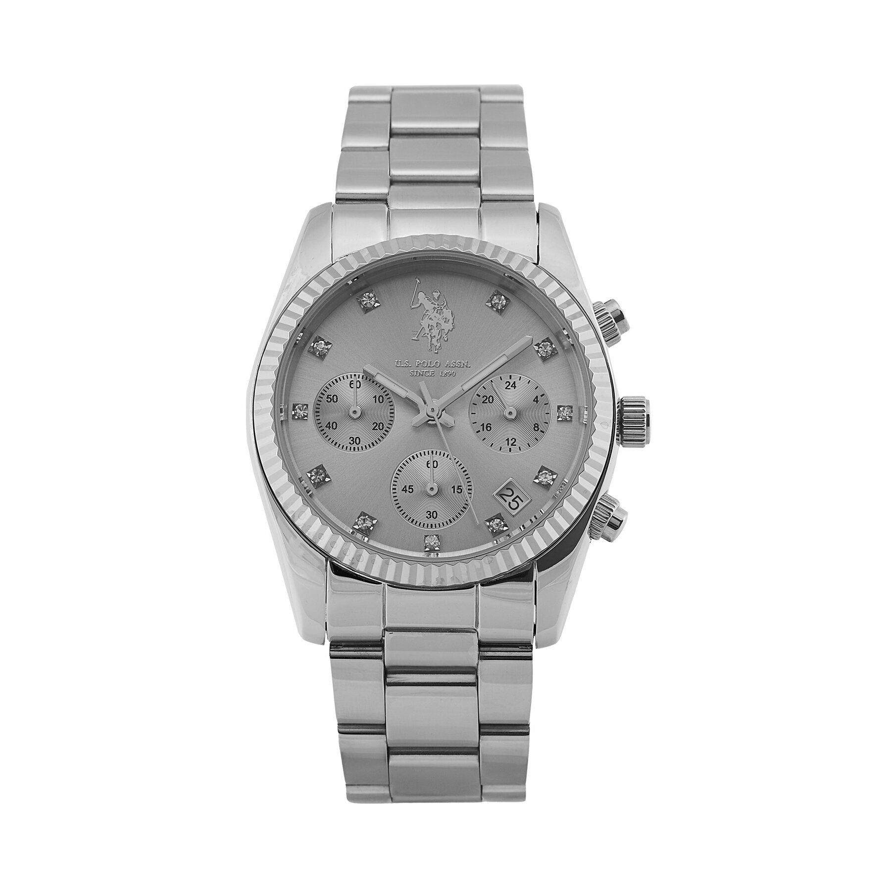 Reloj U.S. Polo Assn. Amelie USP8319ST Plata