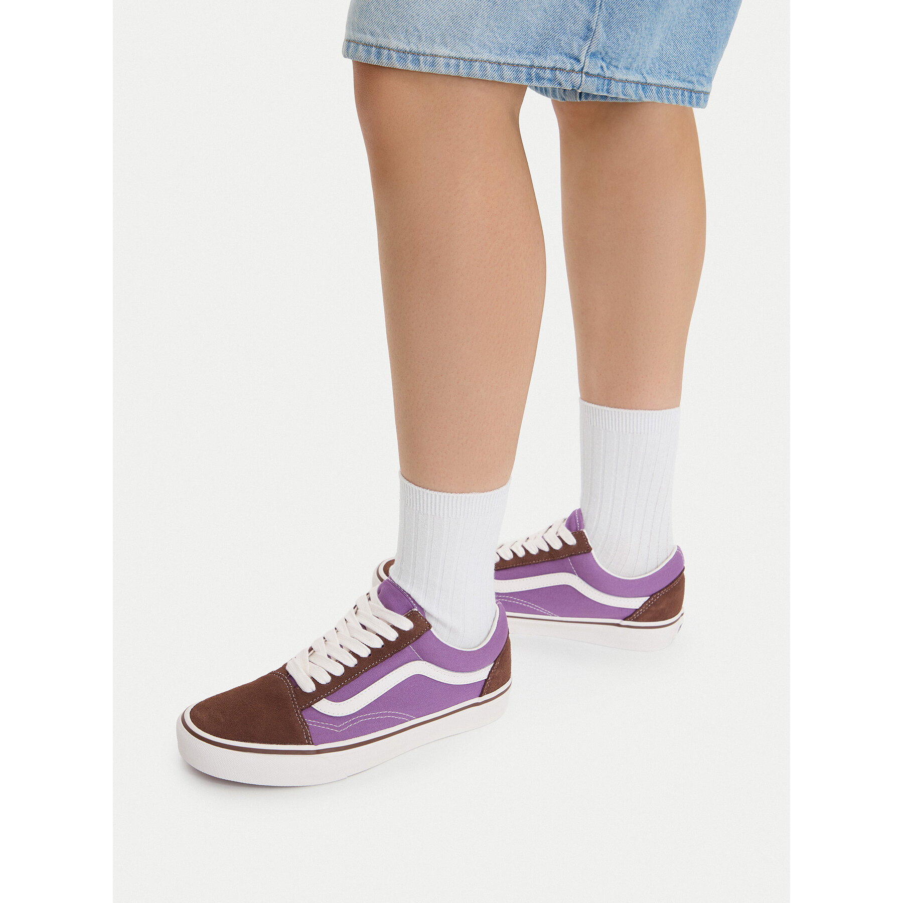 Tenisice Vans Old Skool VN000D7ZTUD1 Ljubičasta