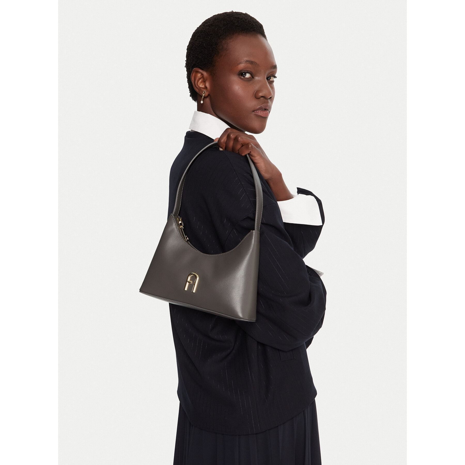 Kabelka Furla Diamante  WB00863 AX0733 BG 4283S 1007 Sivá