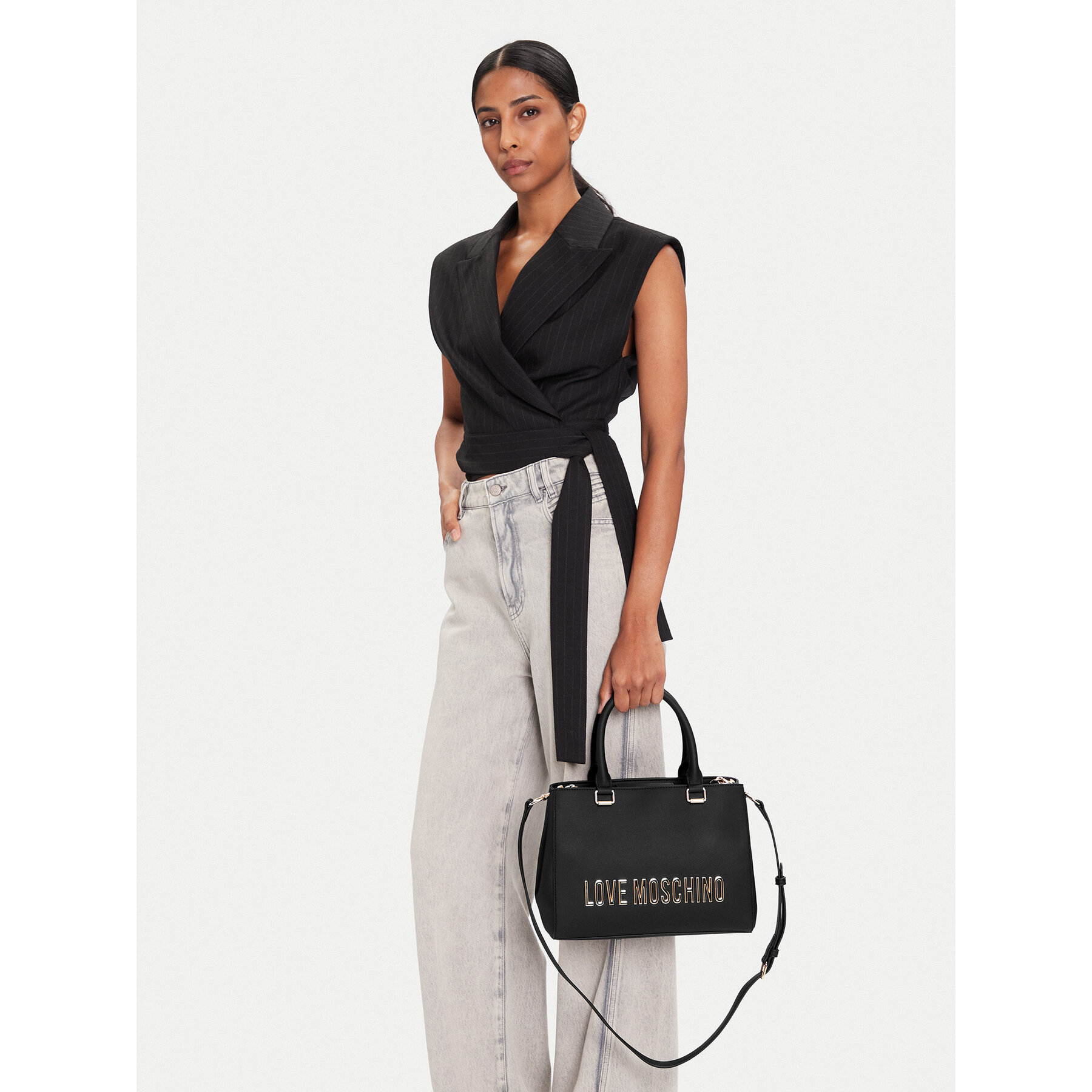 Táska LOVE MOSCHINO JC4022PP0NKD0000 Fekete