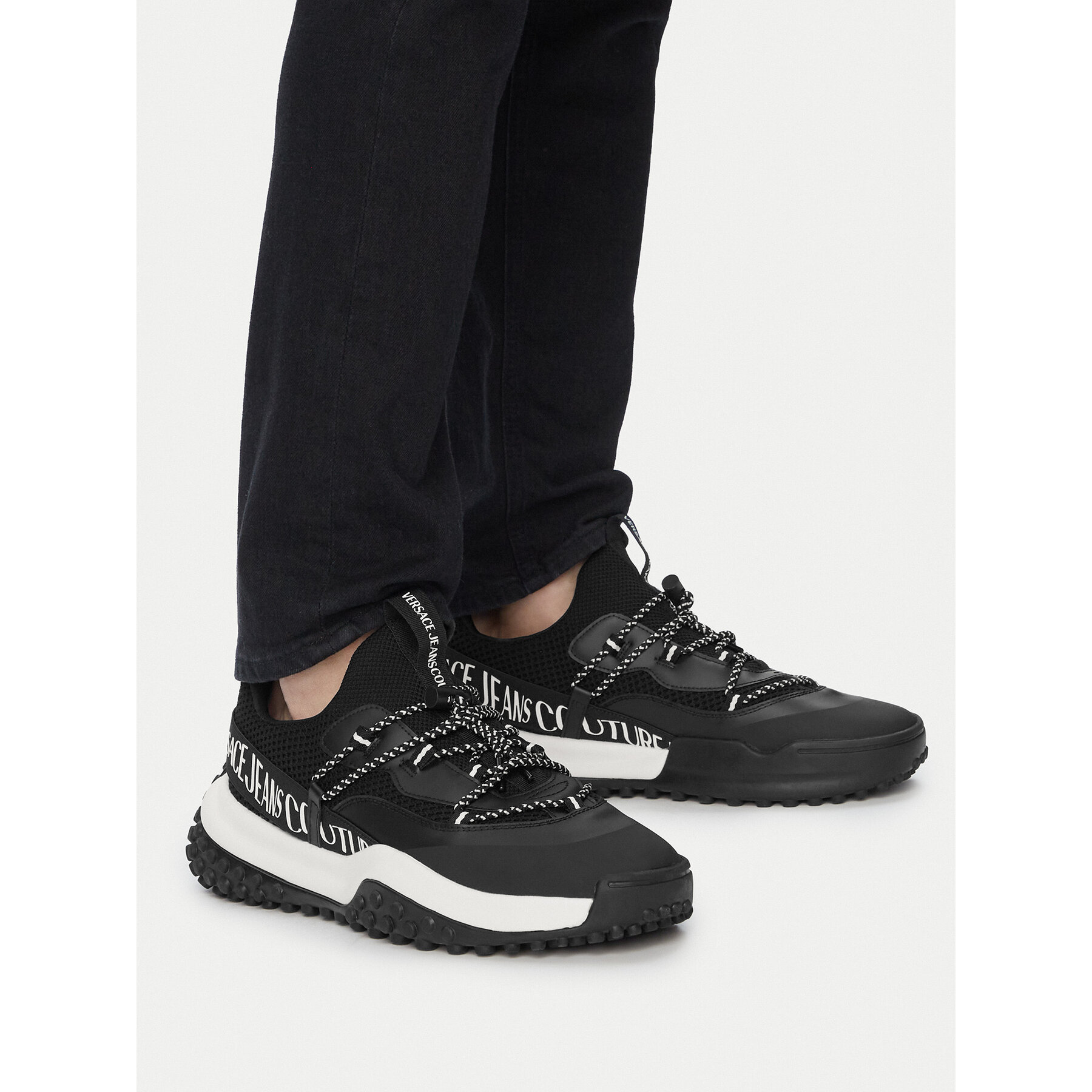 Sneakers Versace Jeans Couture 79YA3SN2 ZSD01 Negru