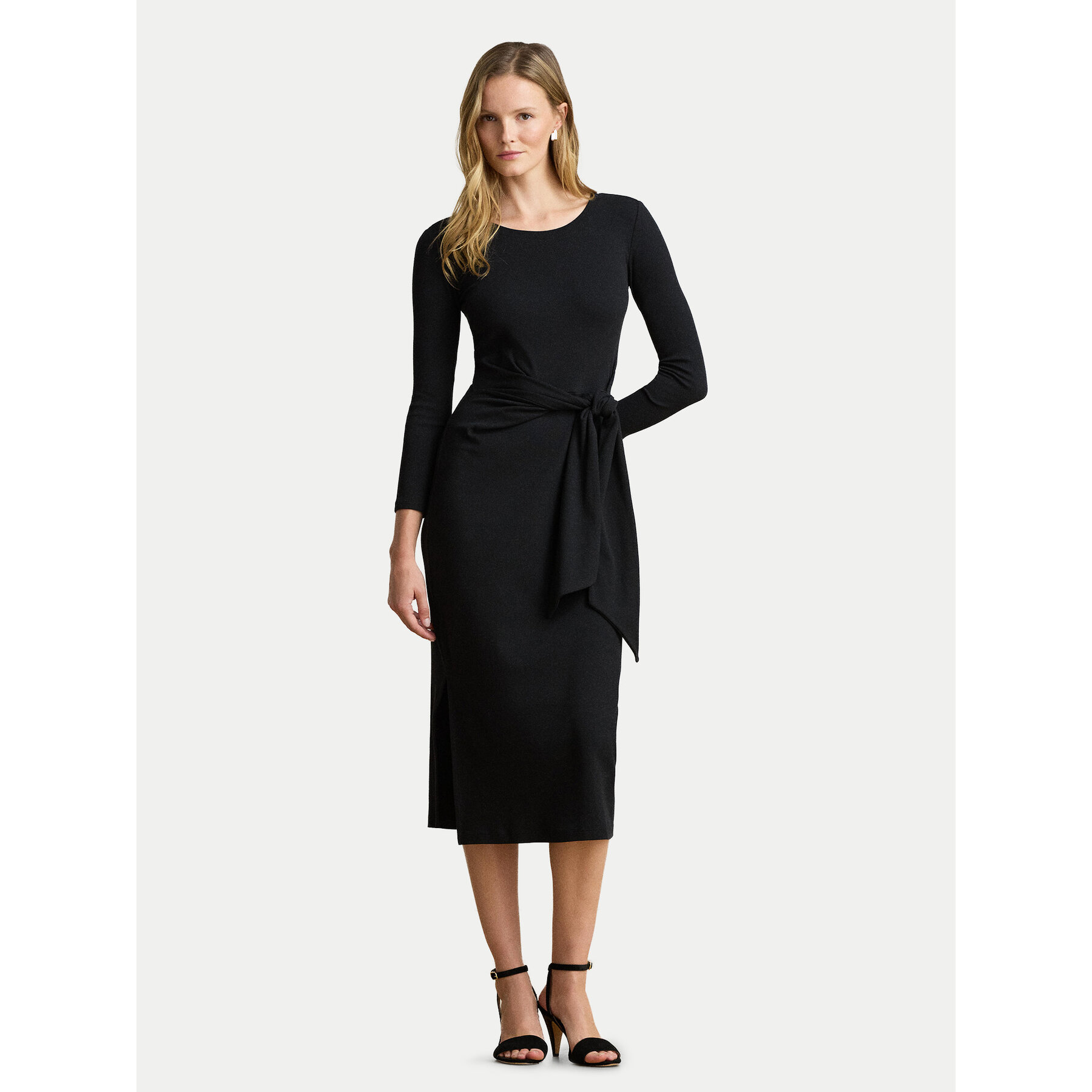 LAUREN RALPH LAUREN Kleid für den Alltag 200973598004 Schwarz Regular Fit
