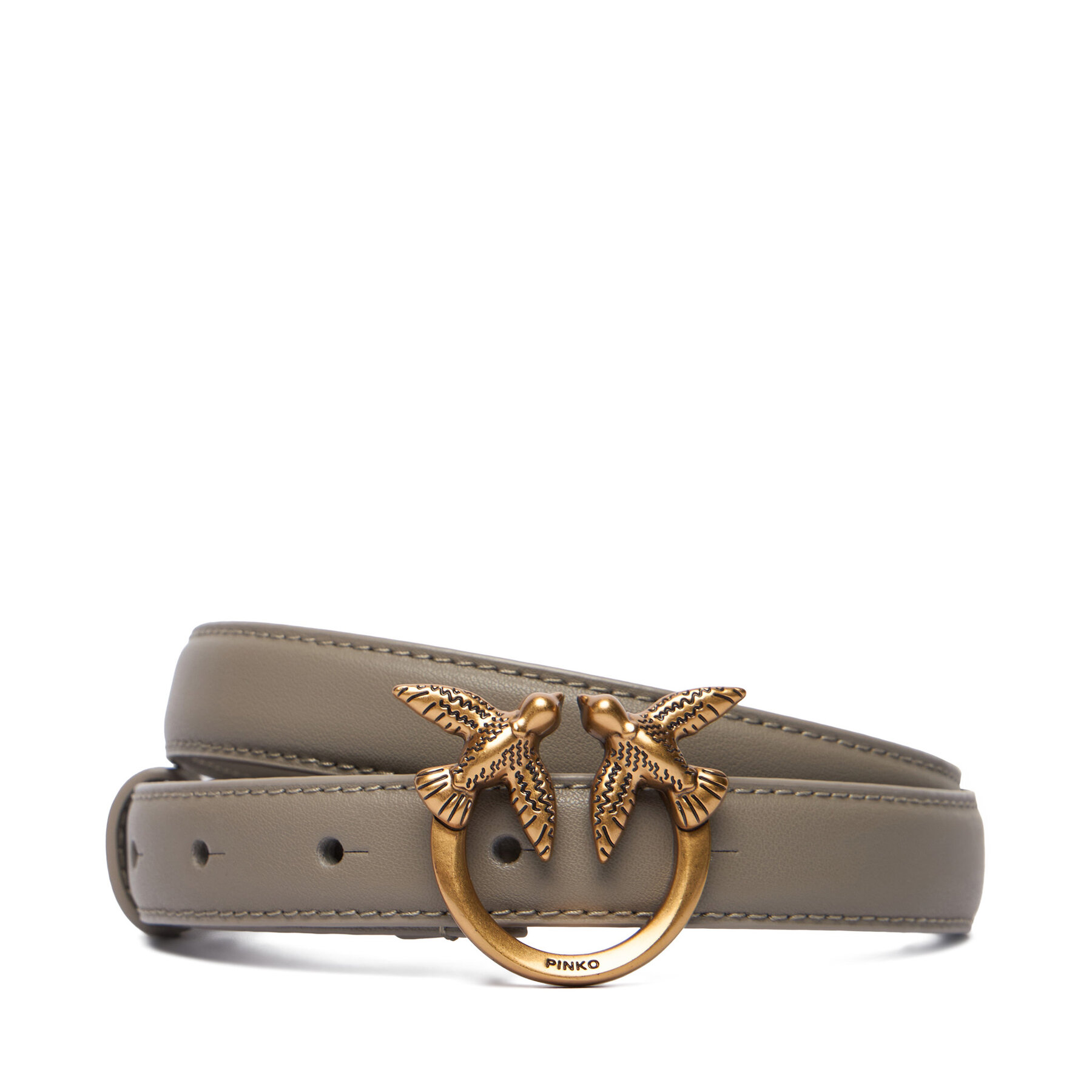 Pásek PINKO Love Berry H2 Belt AI 25-26 PLT01 100143 A0F1 Šedá