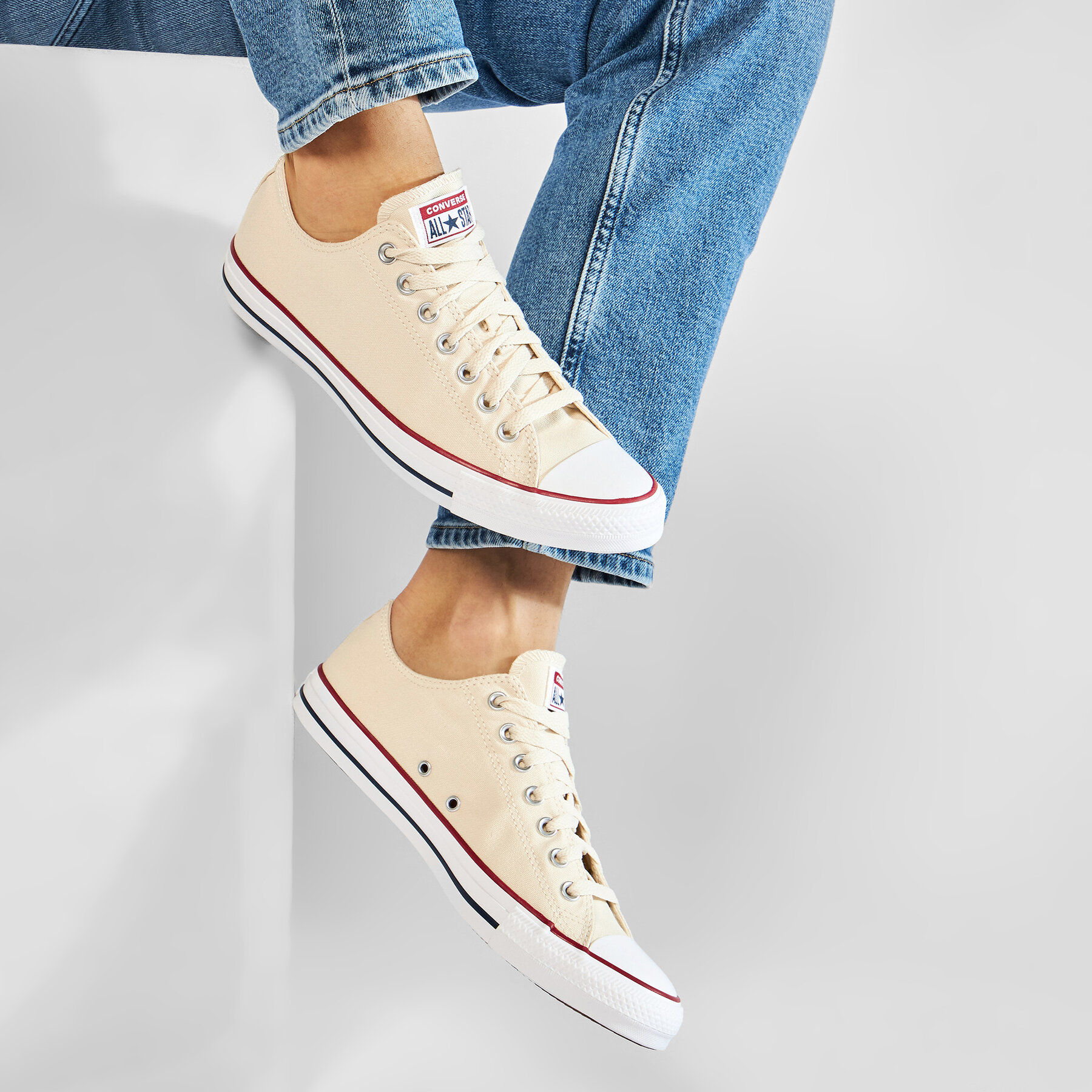 Teniși Converse Chuck Taylor All Star Ox 159485C Bej