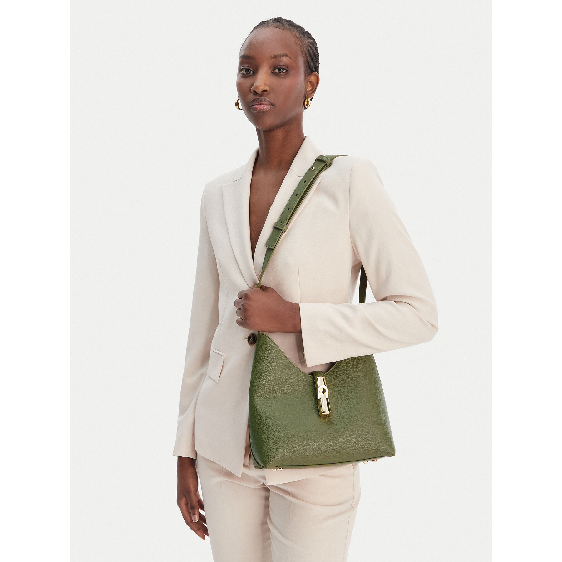 Geantă Furla Goccia S WB01979 BX3353 KH 4555S Verde