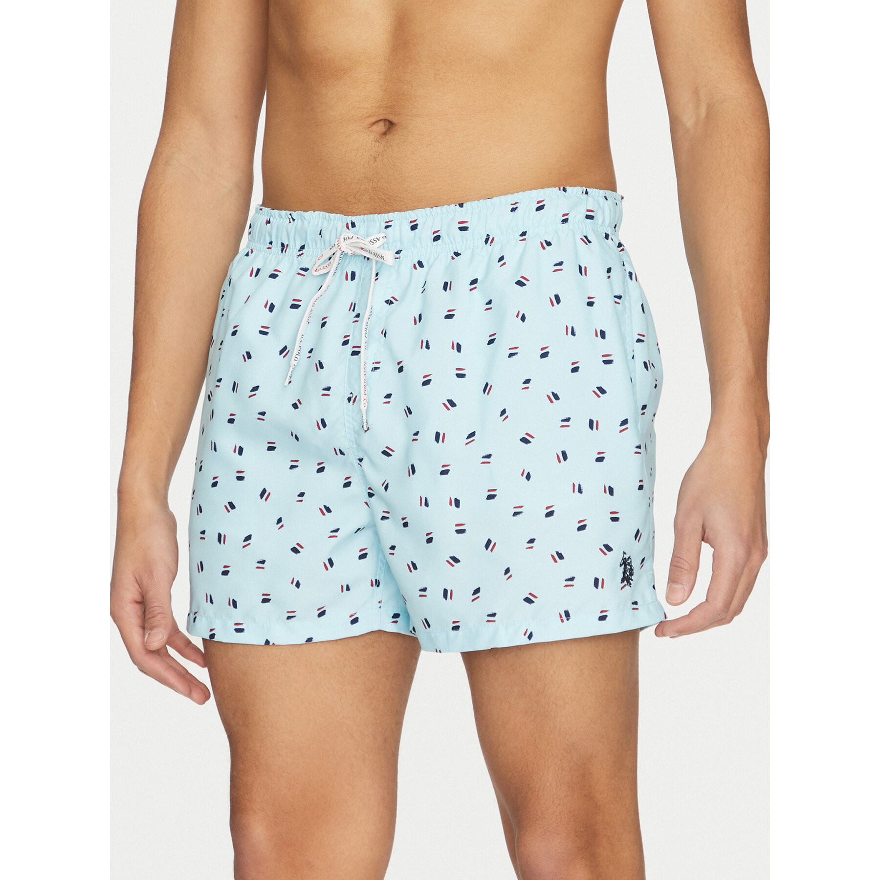 U.S. Polo Assn. Badeshorts MUP2436 Himmelblau Regular Fit