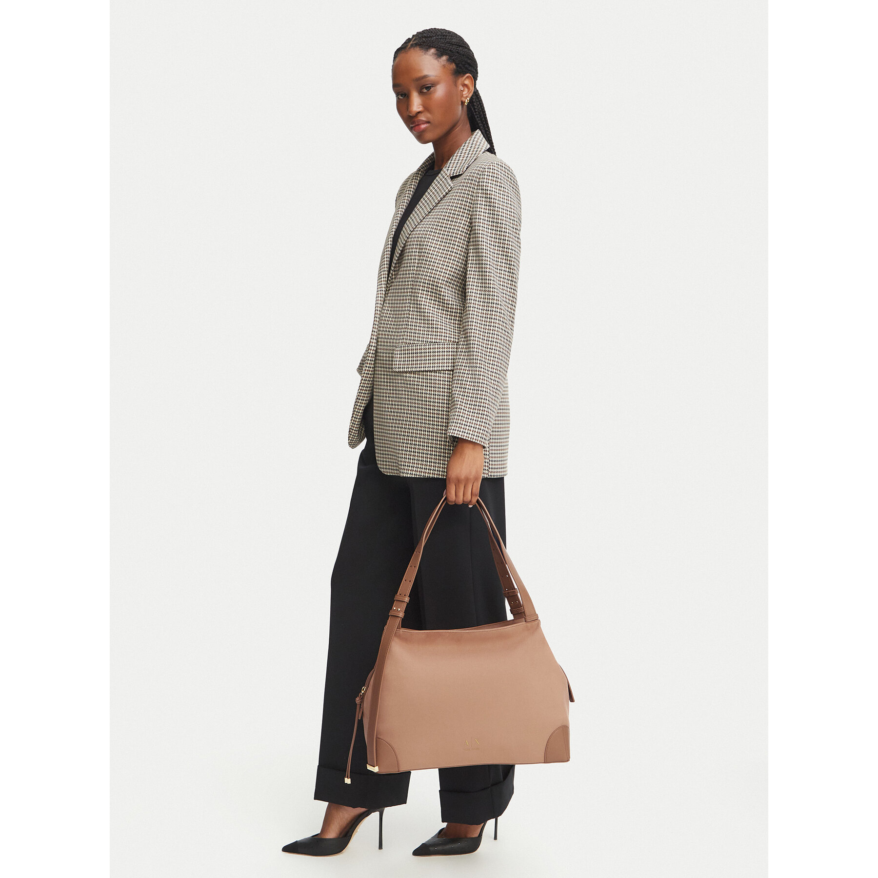 Geantă Armani Exchange XW002603 AF22666 U6186 Maro