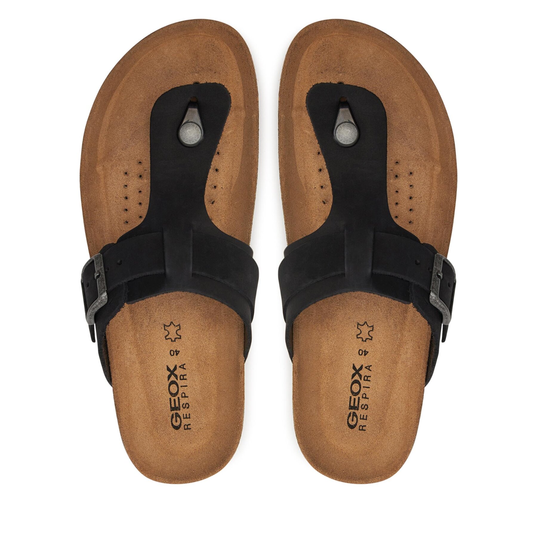 Σαγιονάρες Geox U Sandal Ghita D U159VD 00032 C9999 Μαύρο