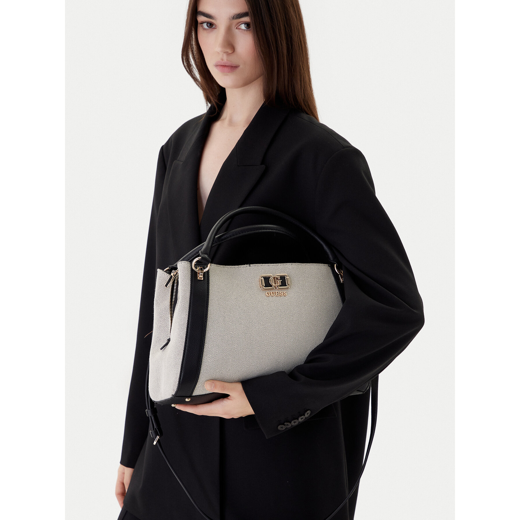 Дамска чанта Guess Karnilla HWAG97 19070 Бежов