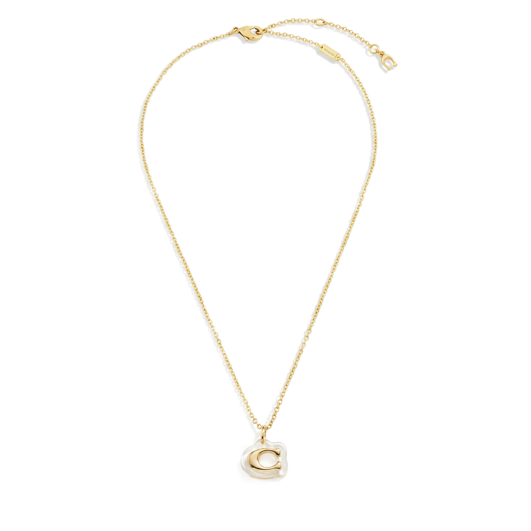 Colier Coach 37541351 Auriu