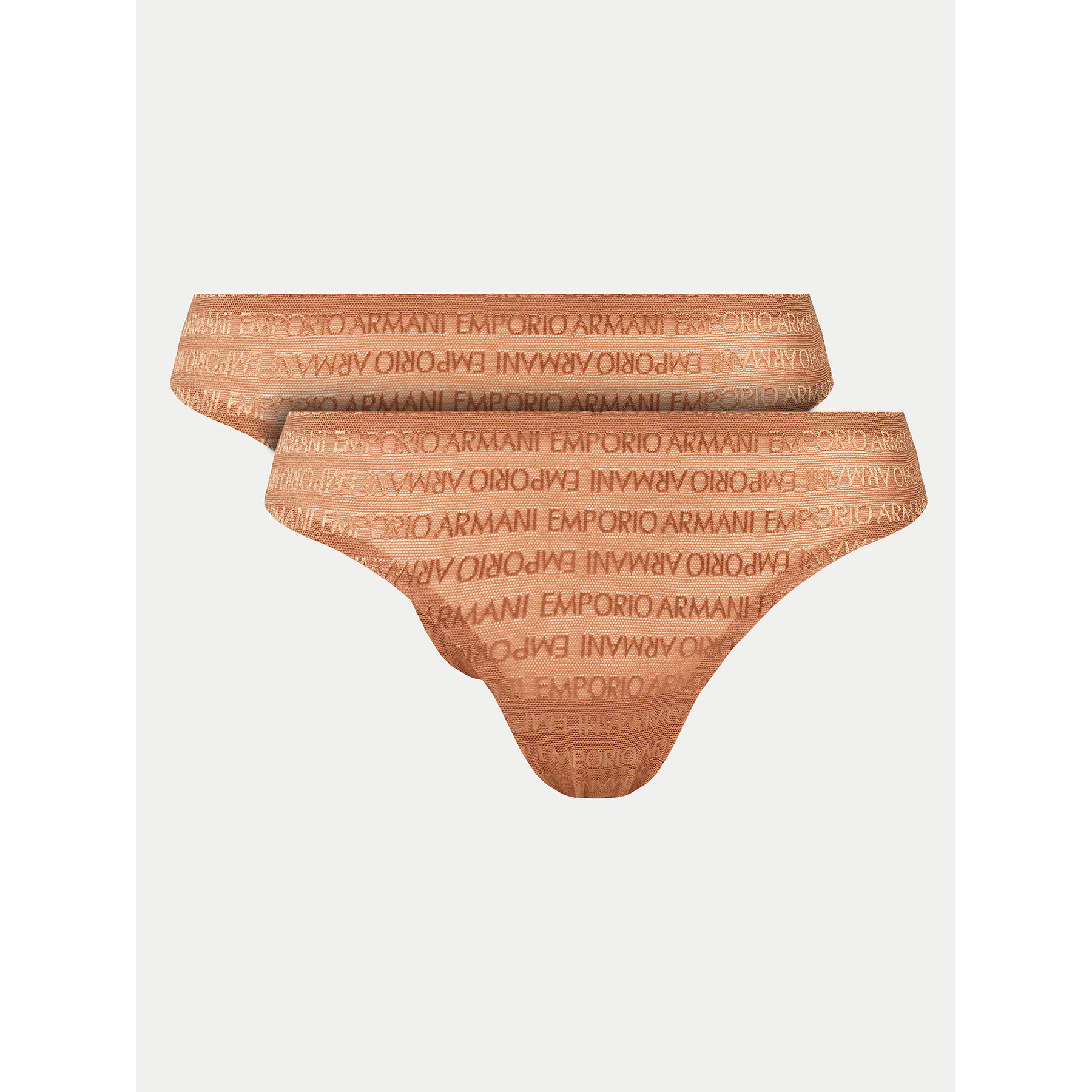 Emporio Armani Underwear Set di perizomi 163333 3F204 01656 Marrone