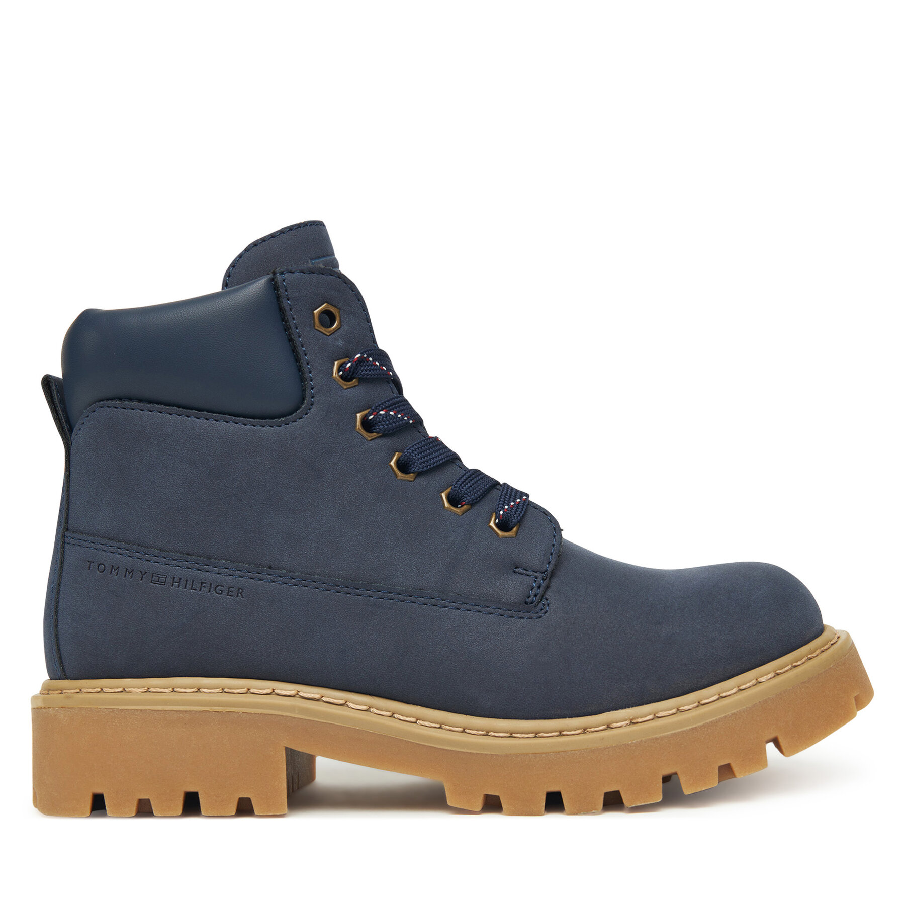Outdoorová obuv Tommy Hilfiger T3X5-34125-1269 D Tmavomodrá